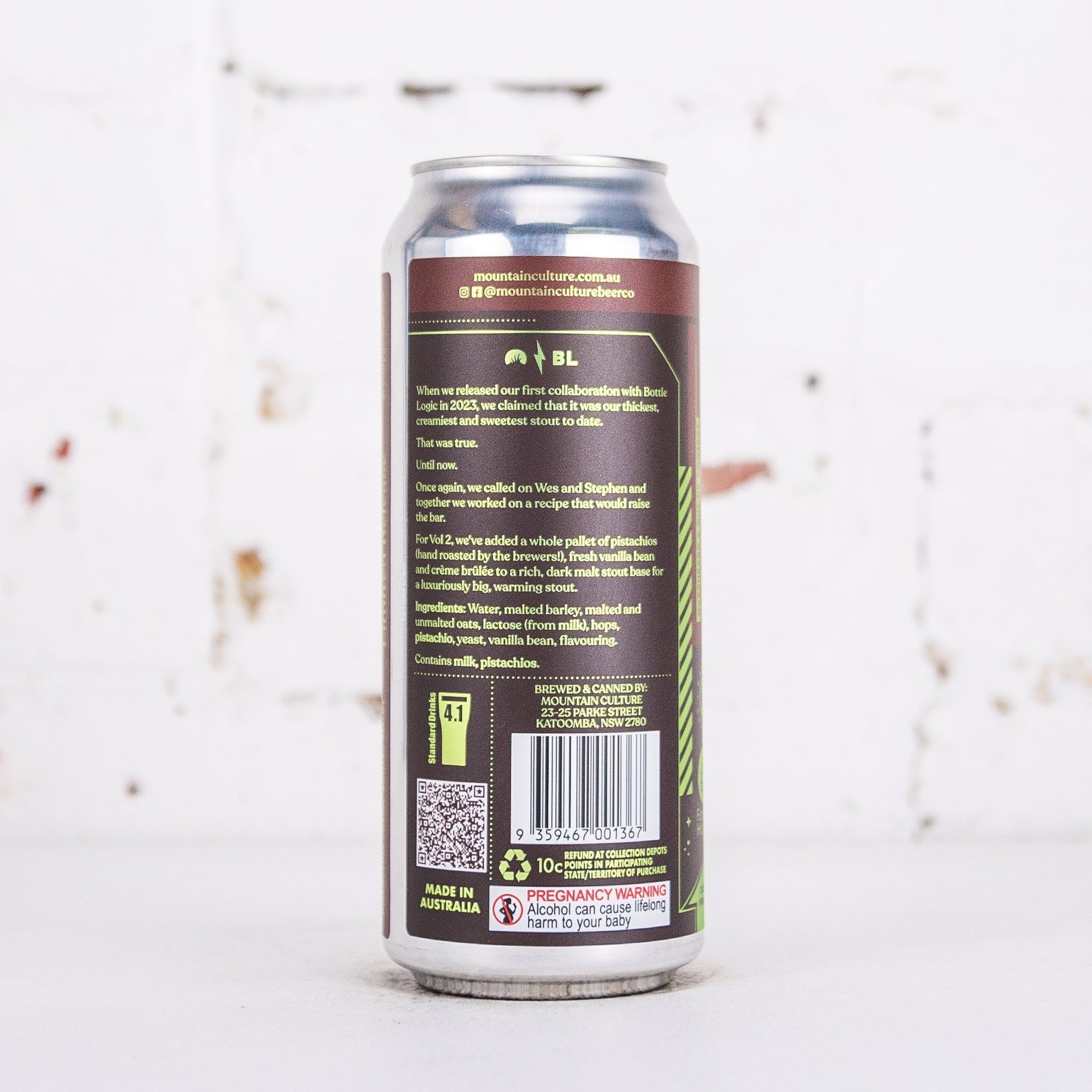 Mountain Culture x Bottle Logic x Carwyn Cellars x Forward Hops 'Imperial Logic Vol 2' Imperial Pastry Stout