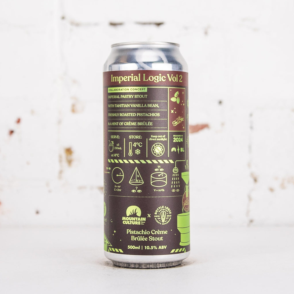 Mountain Culture x Bottle Logic x Carwyn Cellars x Forward Hops 'Imperial Logic Vol 2' Imperial Pastry Stout