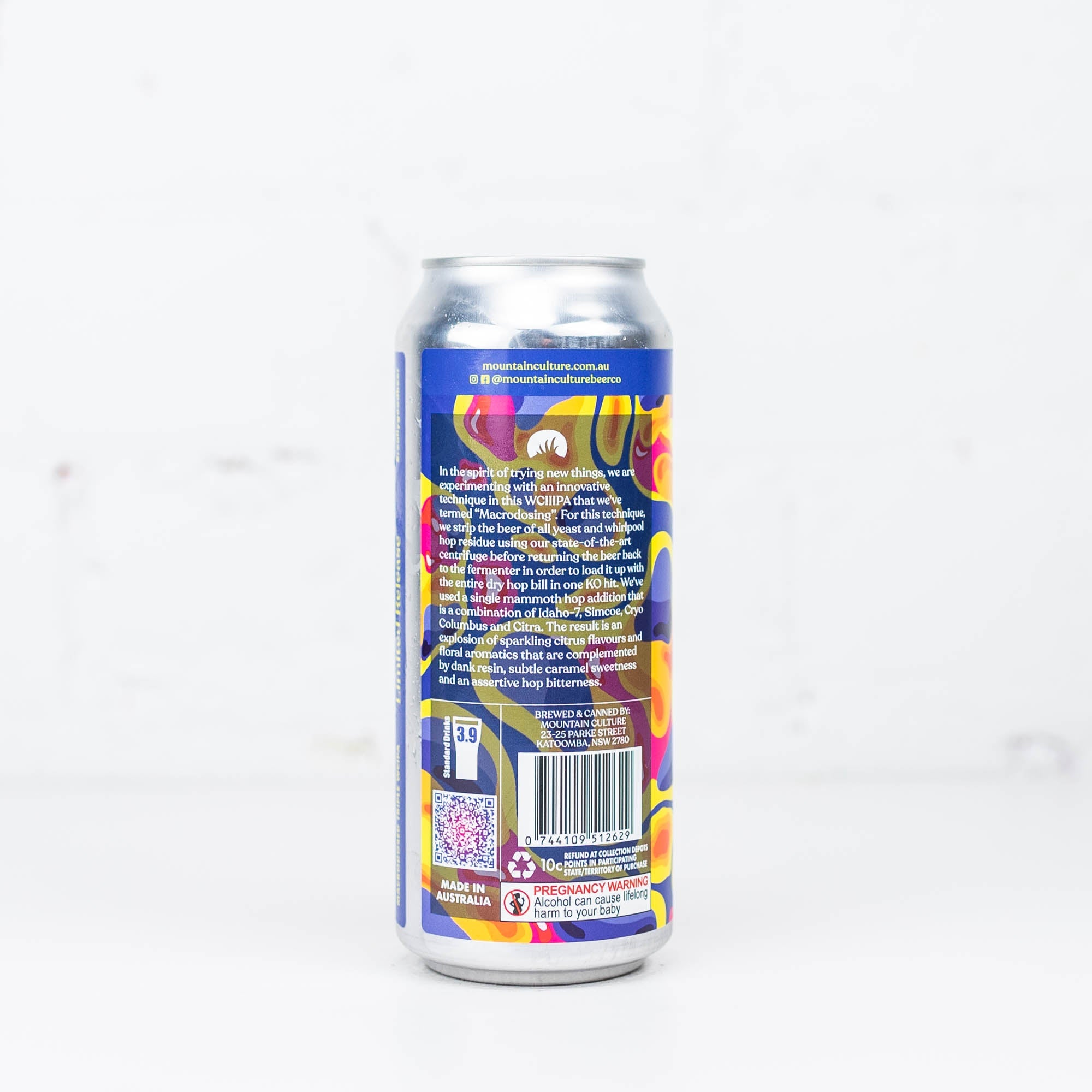 Mountain Culture - Nerves of Steel Macrodosed West Coast TIPA