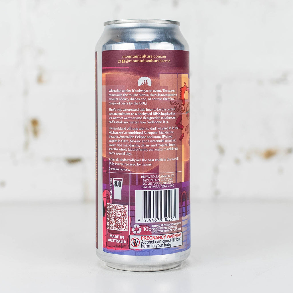 Mountain Culture - World's Best Chef Oat Cream IPA