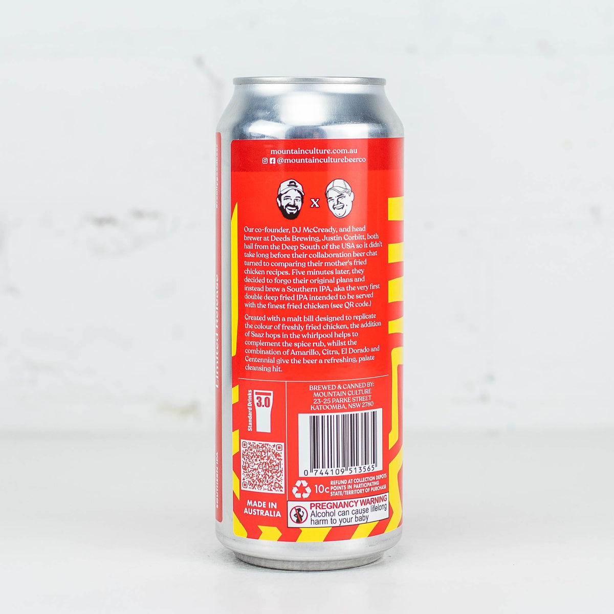 Mountain Culture x Deeds 'Southern Fried IPA'