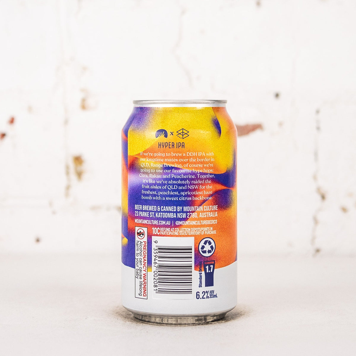 Mountain Culture x Range 'Hyper IPA' DDH IPA