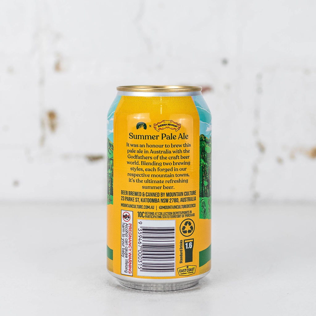 Mountain Culture x Sierra Nevada 'Summer Pale Ale'