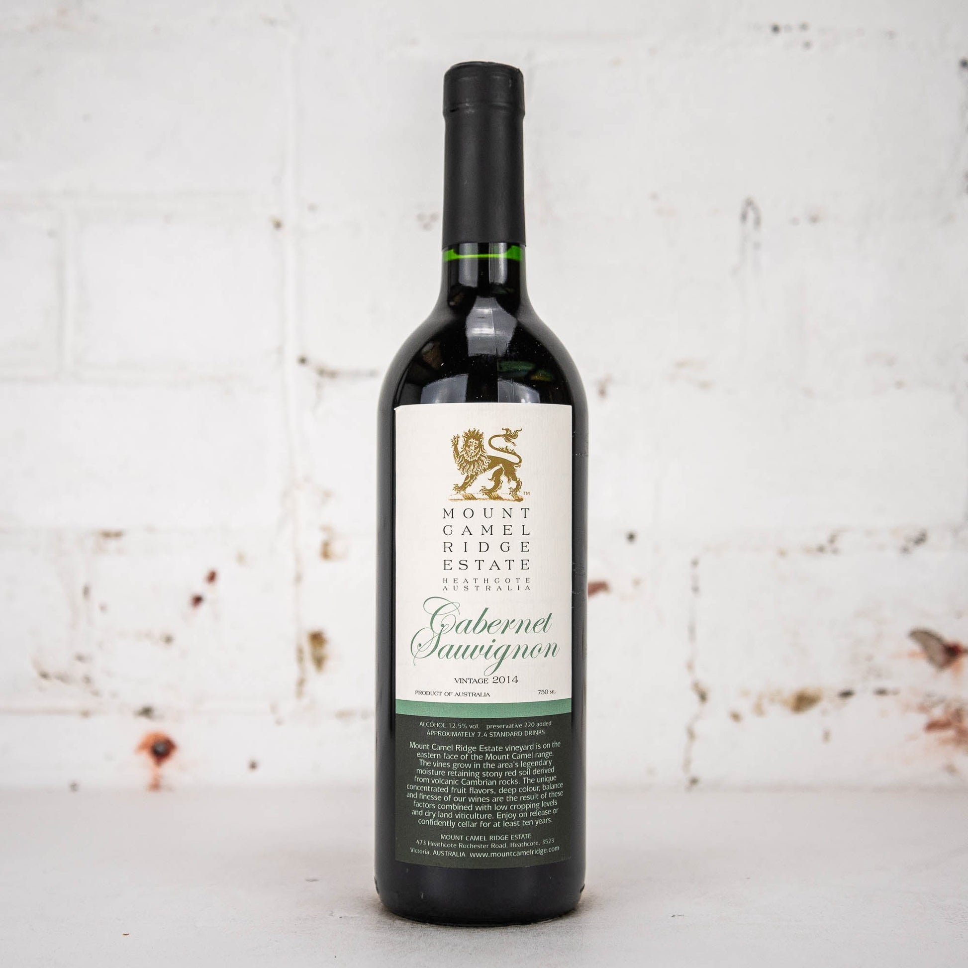 Mount Camel Ridge - Cabernet Sauvignon 2014 750ml