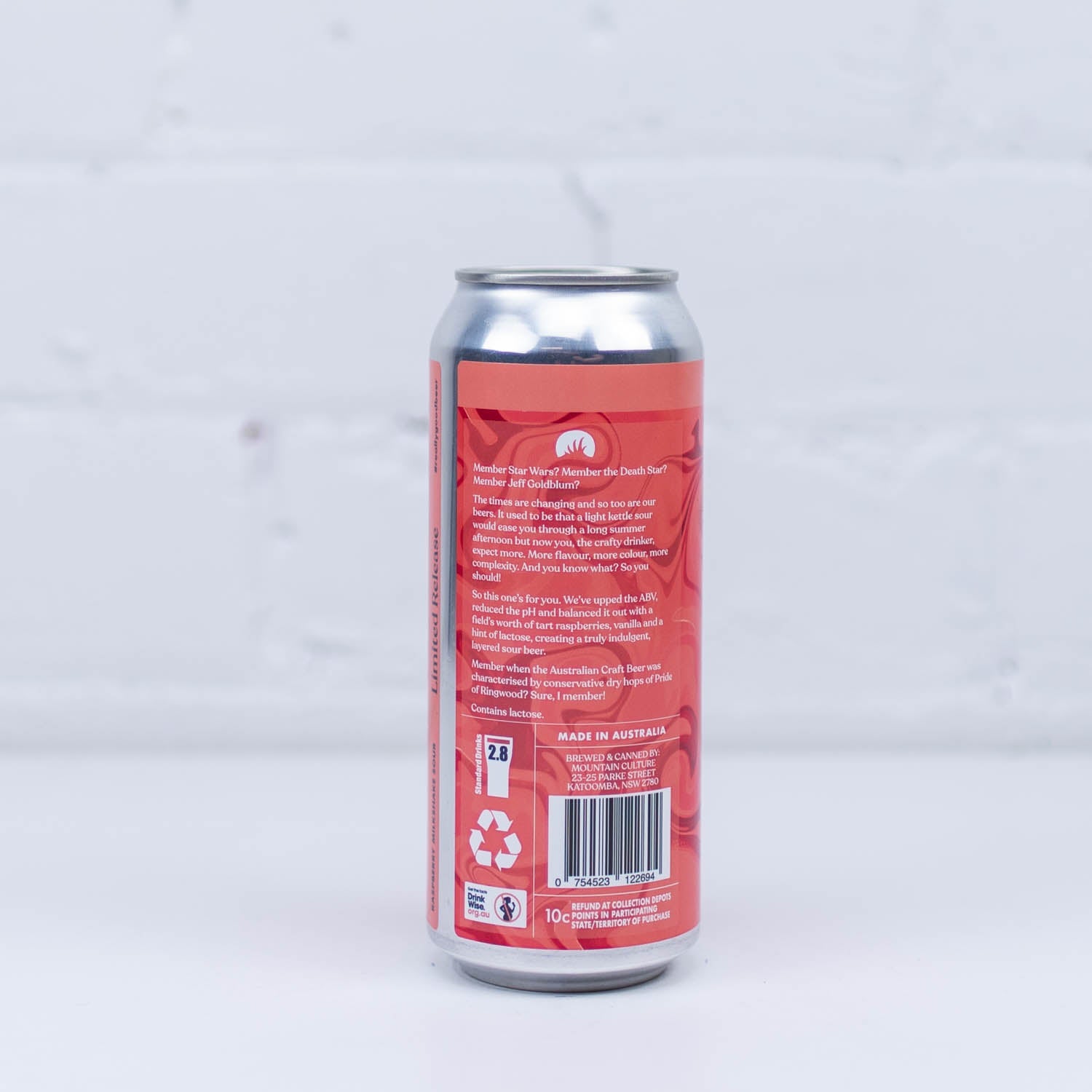 Mountain Culture - Member Berries Raspberry Milkshake Sour