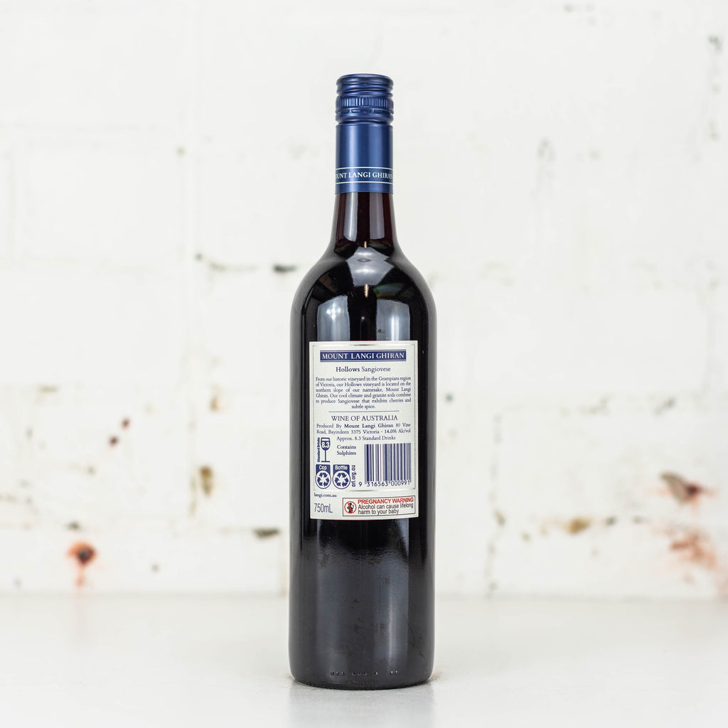 Mount Langi Ghiran - Hollows Sangiovese 750ml