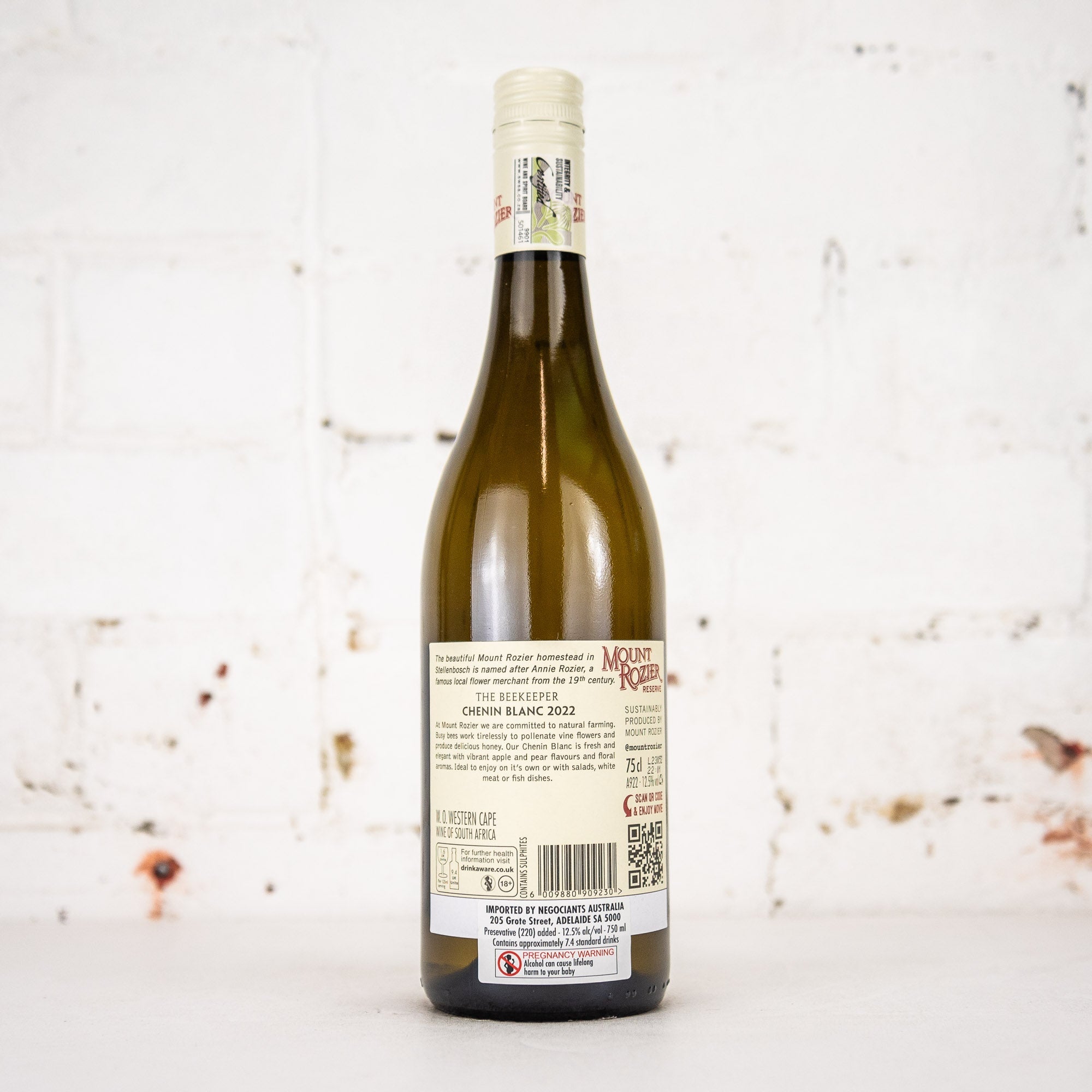 Mount Rozier - The Beekeeper Chenin Blanc 750ml