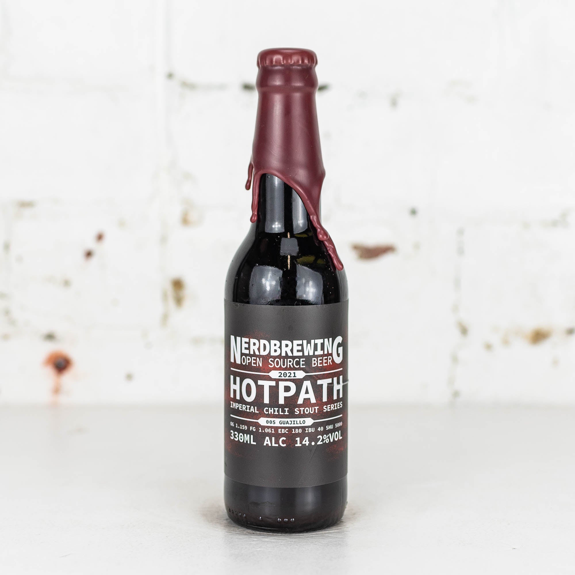 Nerdbrewing - Hotpath Imperial Chili Stout: 005 Guajillo 330ml