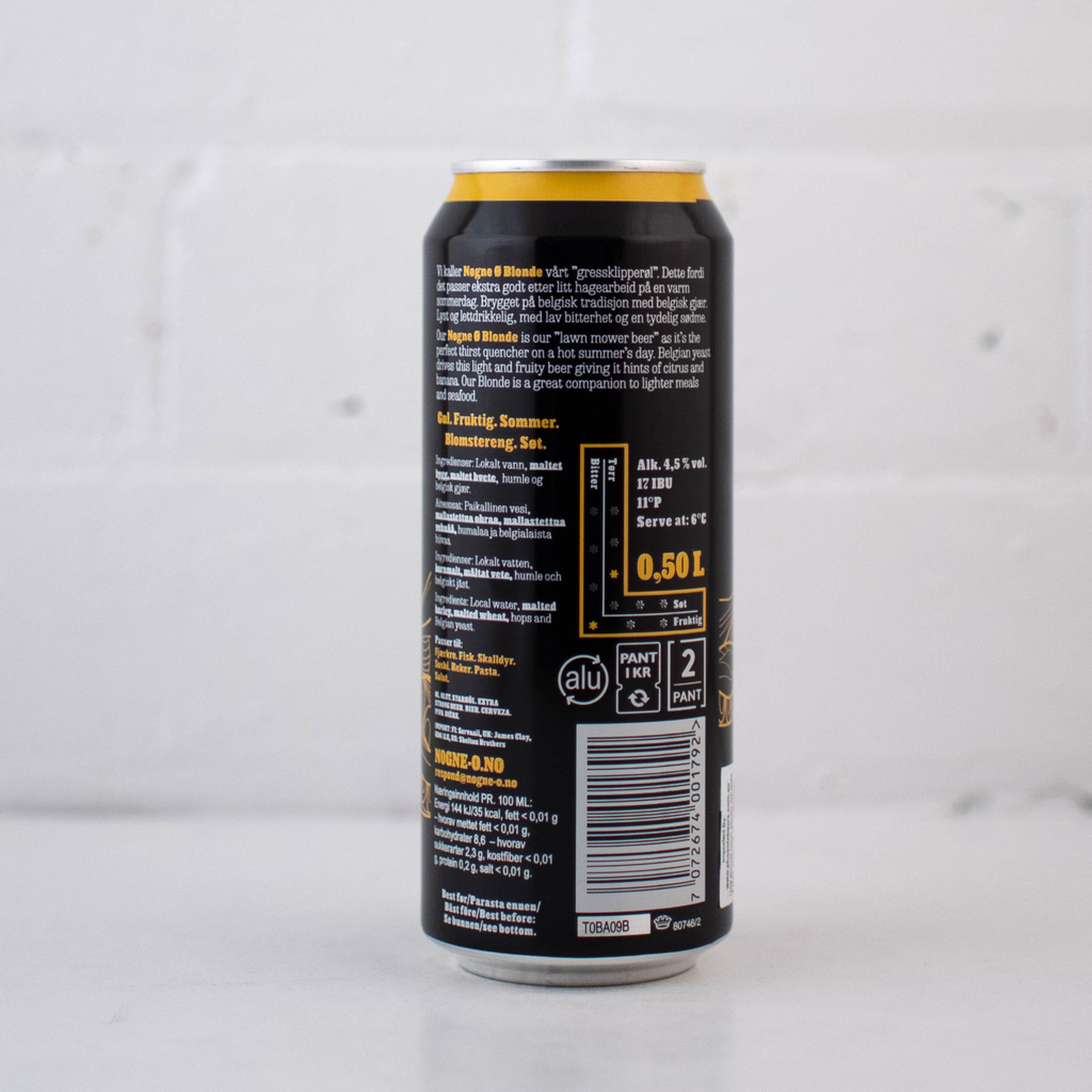 Nogne O - Belgian Blonde