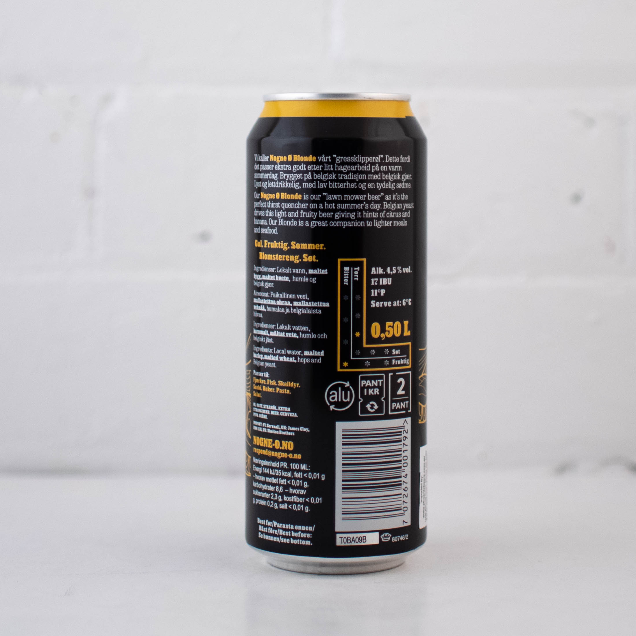 Nogne O - Belgian Blonde