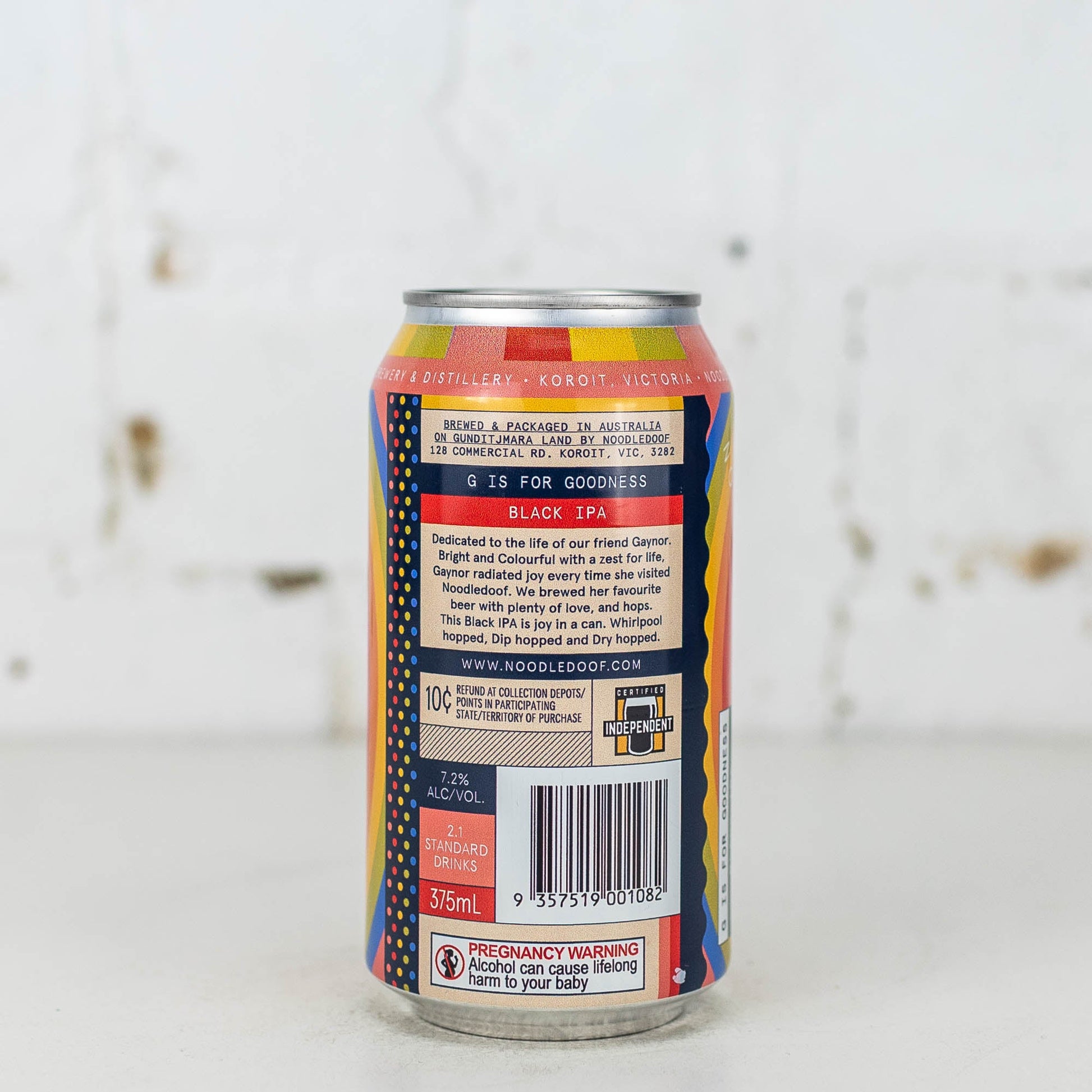 Noodledoof - G Is For Goodness Black IPA