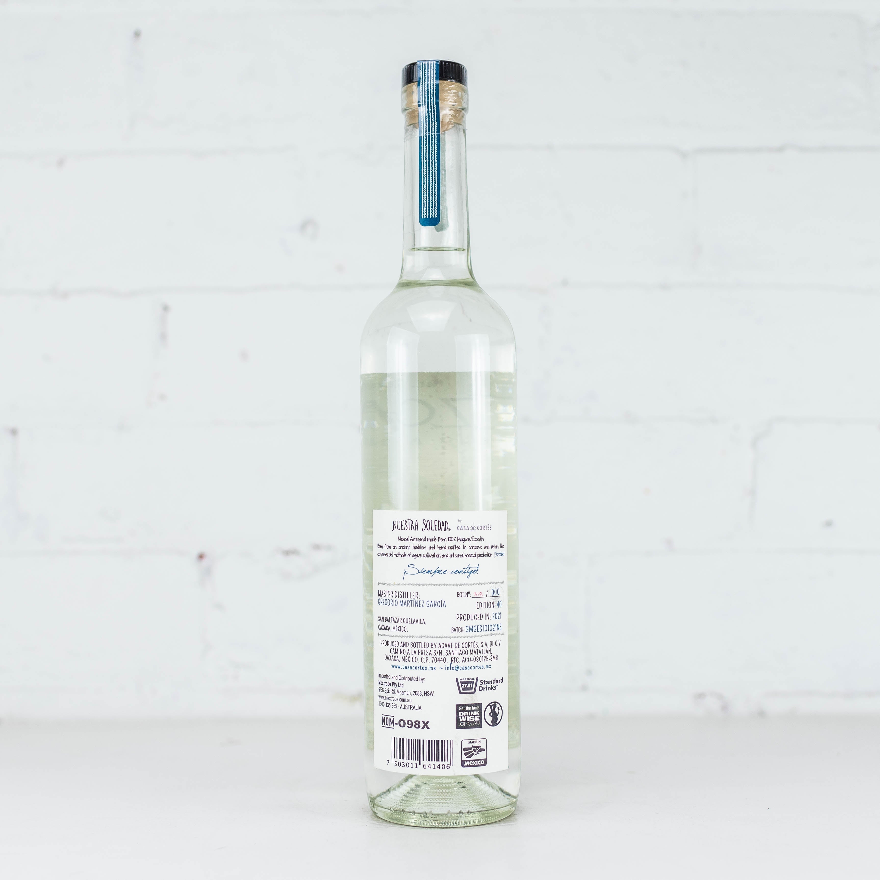 Nuestra Soledad - San Baltazar Guel Mezcal 750ml