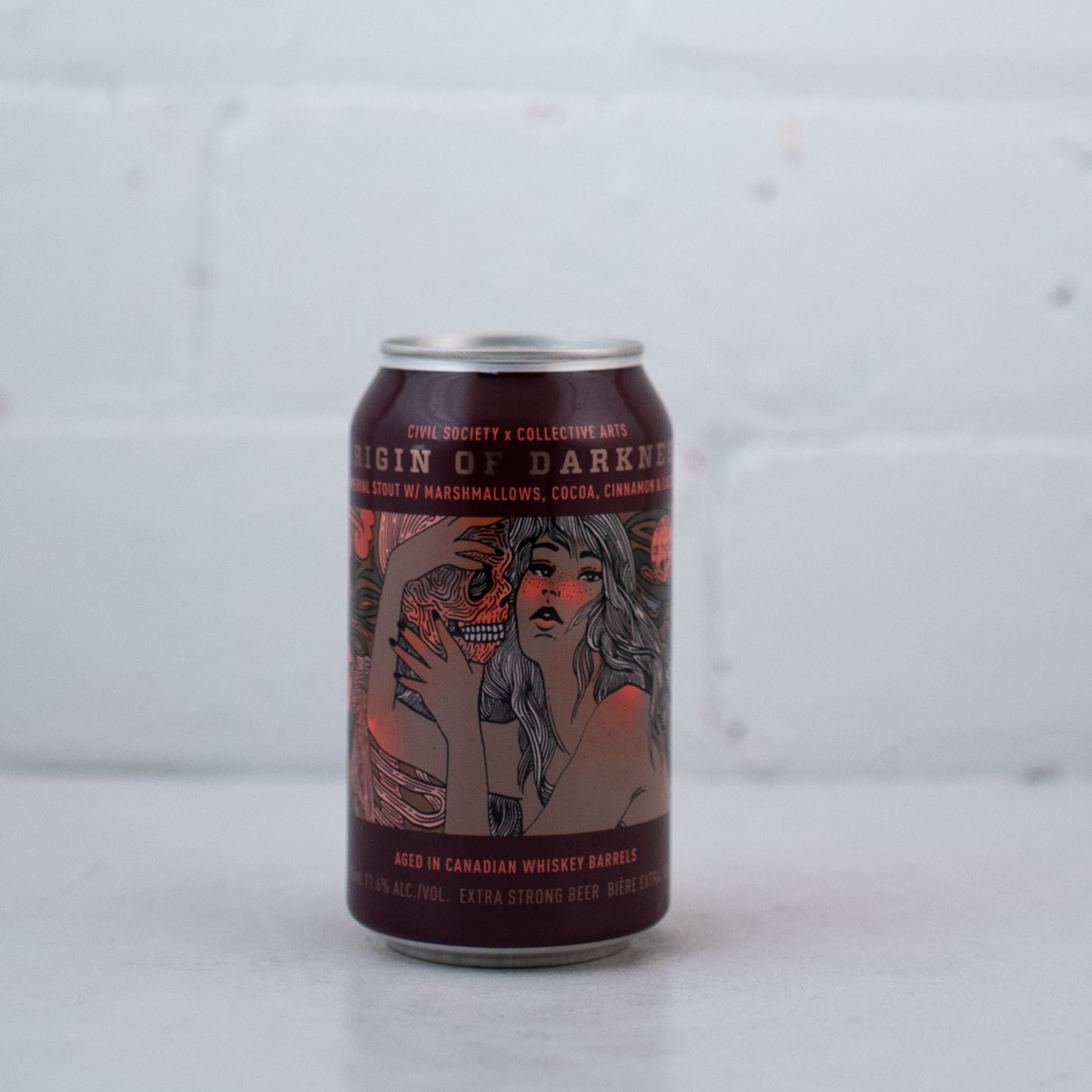 Collective Arts x Civil Society - 'Origin of Darkness: Marshmallow, Cocoa, Cinnamon' Imperial Stout