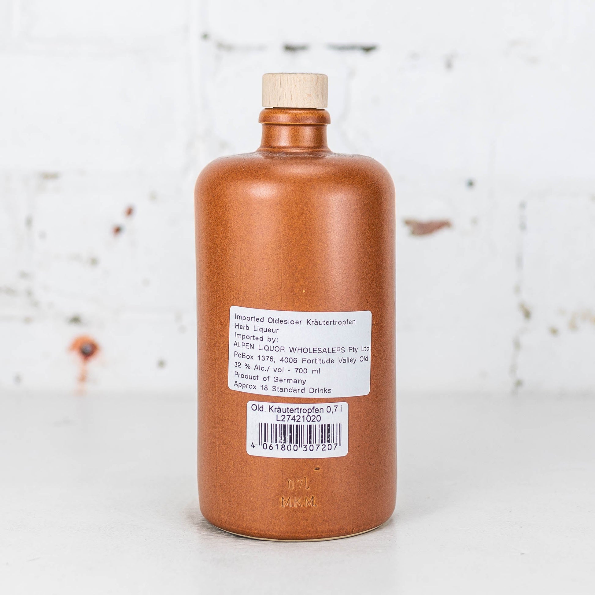 Oldesloer - Krautertropfen Herbal Liqueur 700ml