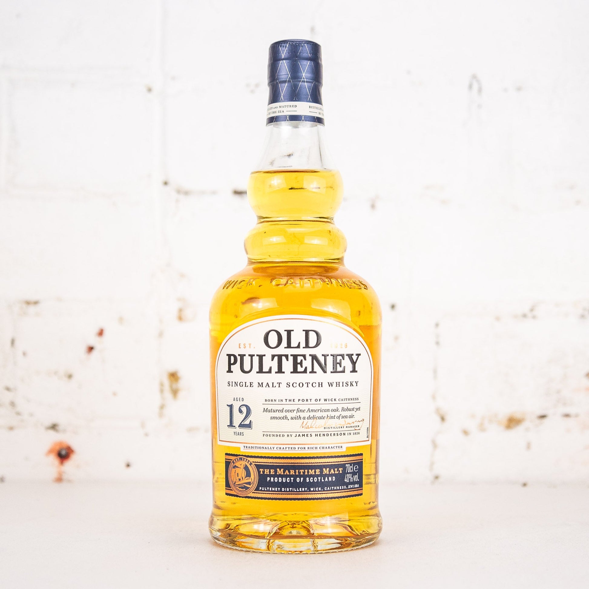 Old Pulteney - 12YO Single Malt Scotch 700ml
