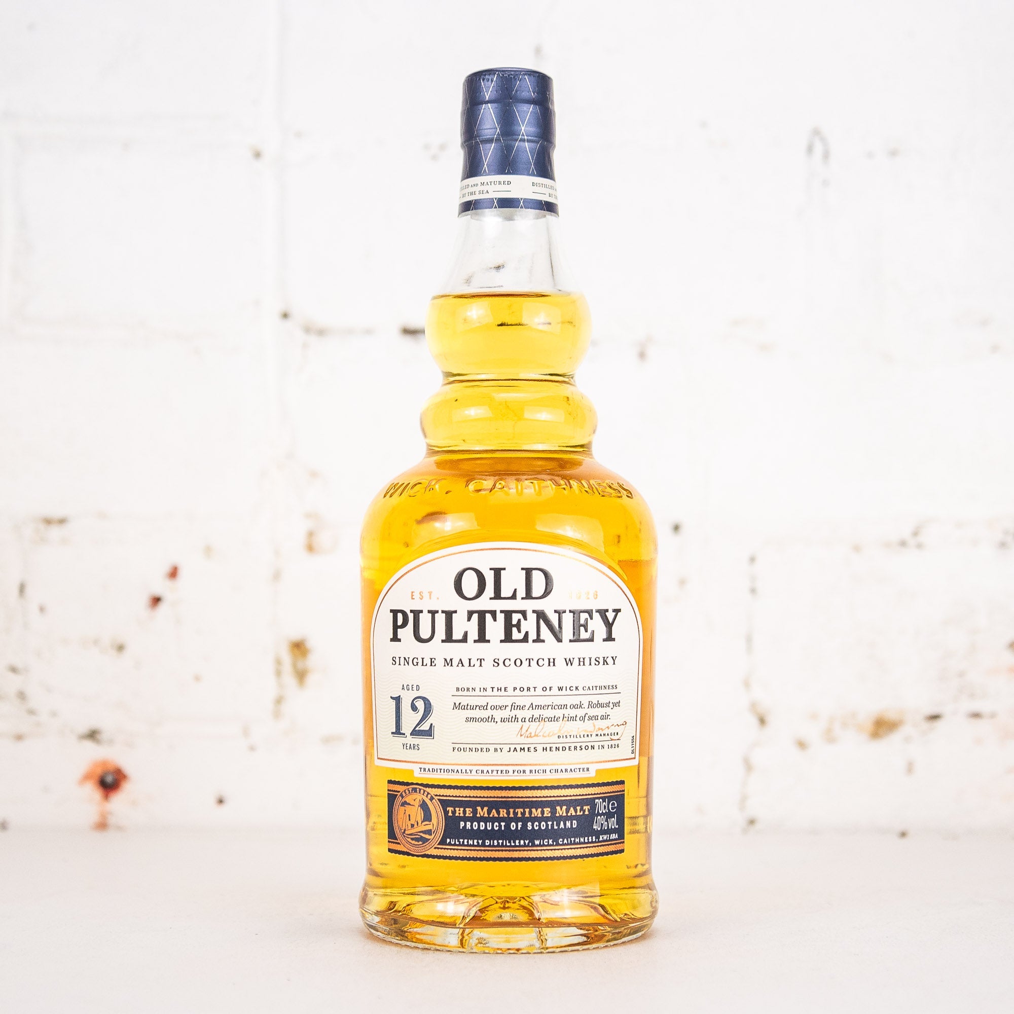 Old Pulteney - 12YO Single Malt Scotch 700ml