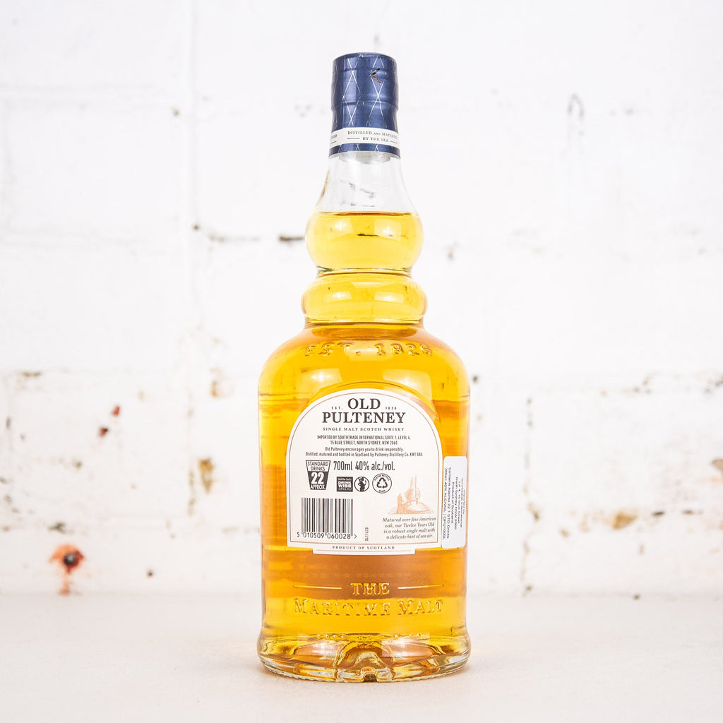 Old Pulteney - 12YO Single Malt Scotch 700ml