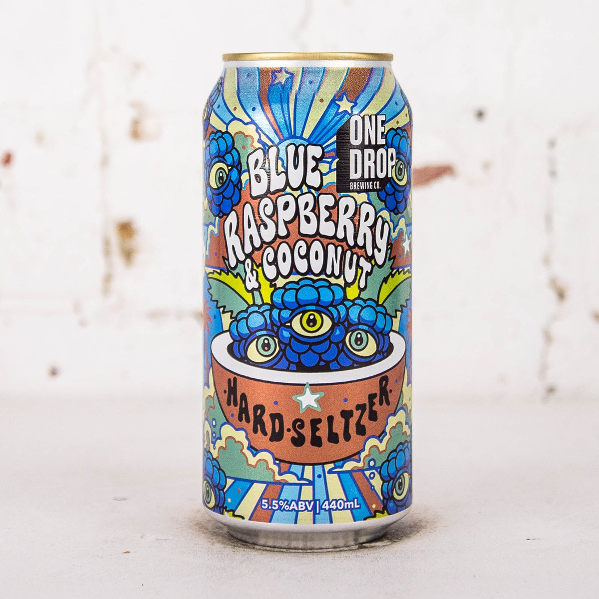 One Drop - Blue Raspberry & Coconut Hard Seltzer