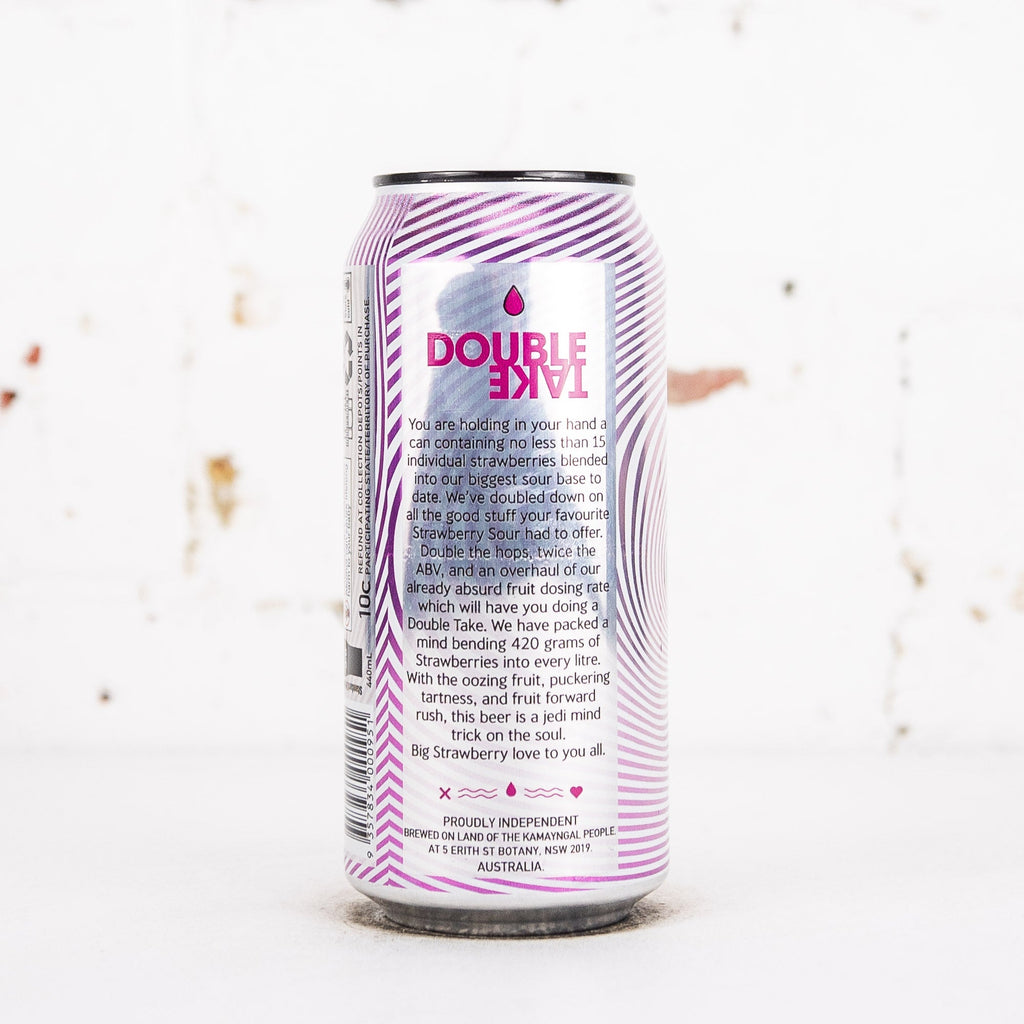 One Drop - Doubletake Double Strawberry Imperial Sour