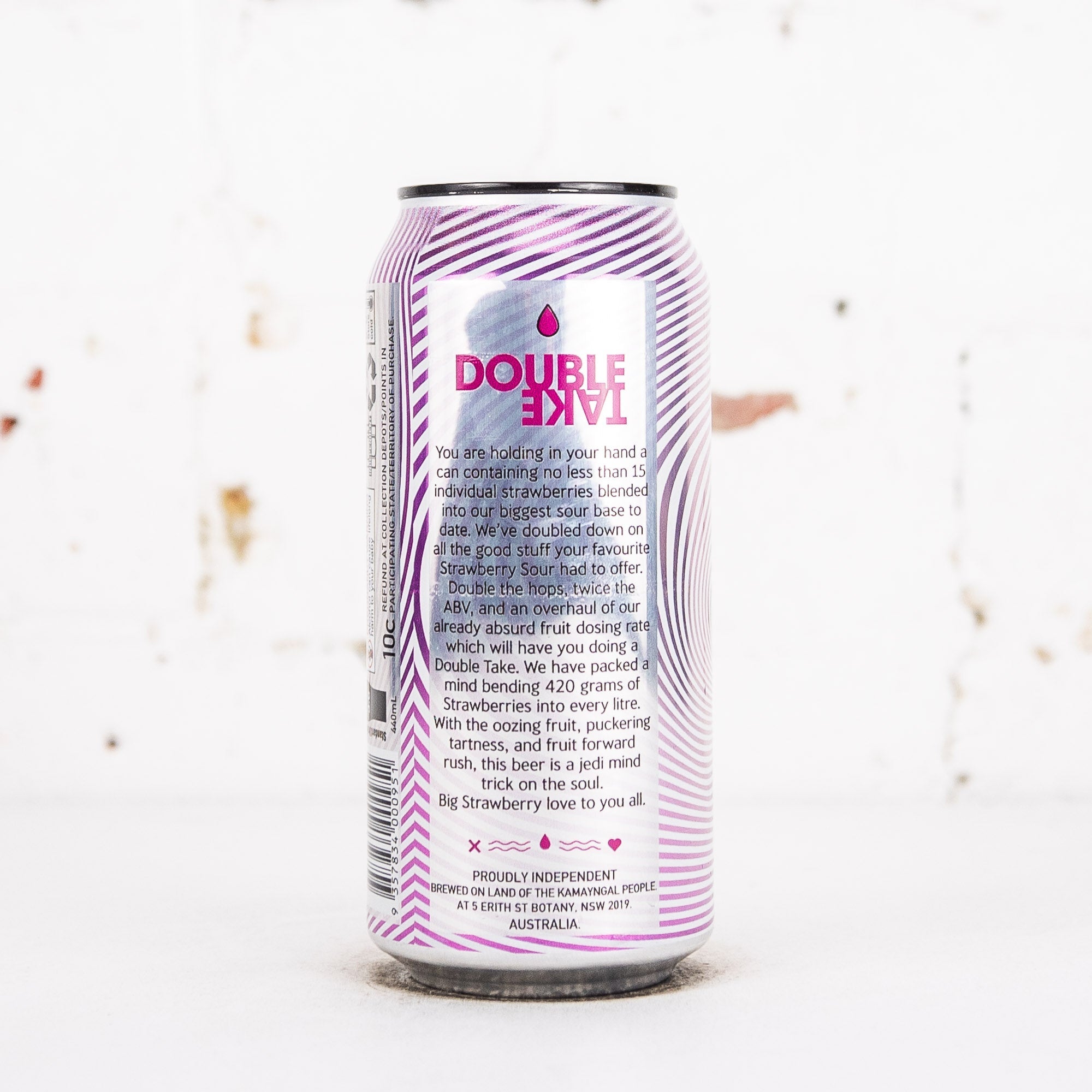 One Drop - Doubletake Double Strawberry Imperial Sour
