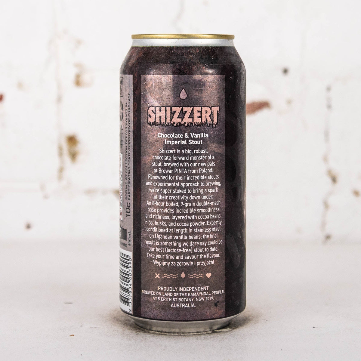 One Drop - Shizzert Chocolate & Vanilla Imperial Stout
