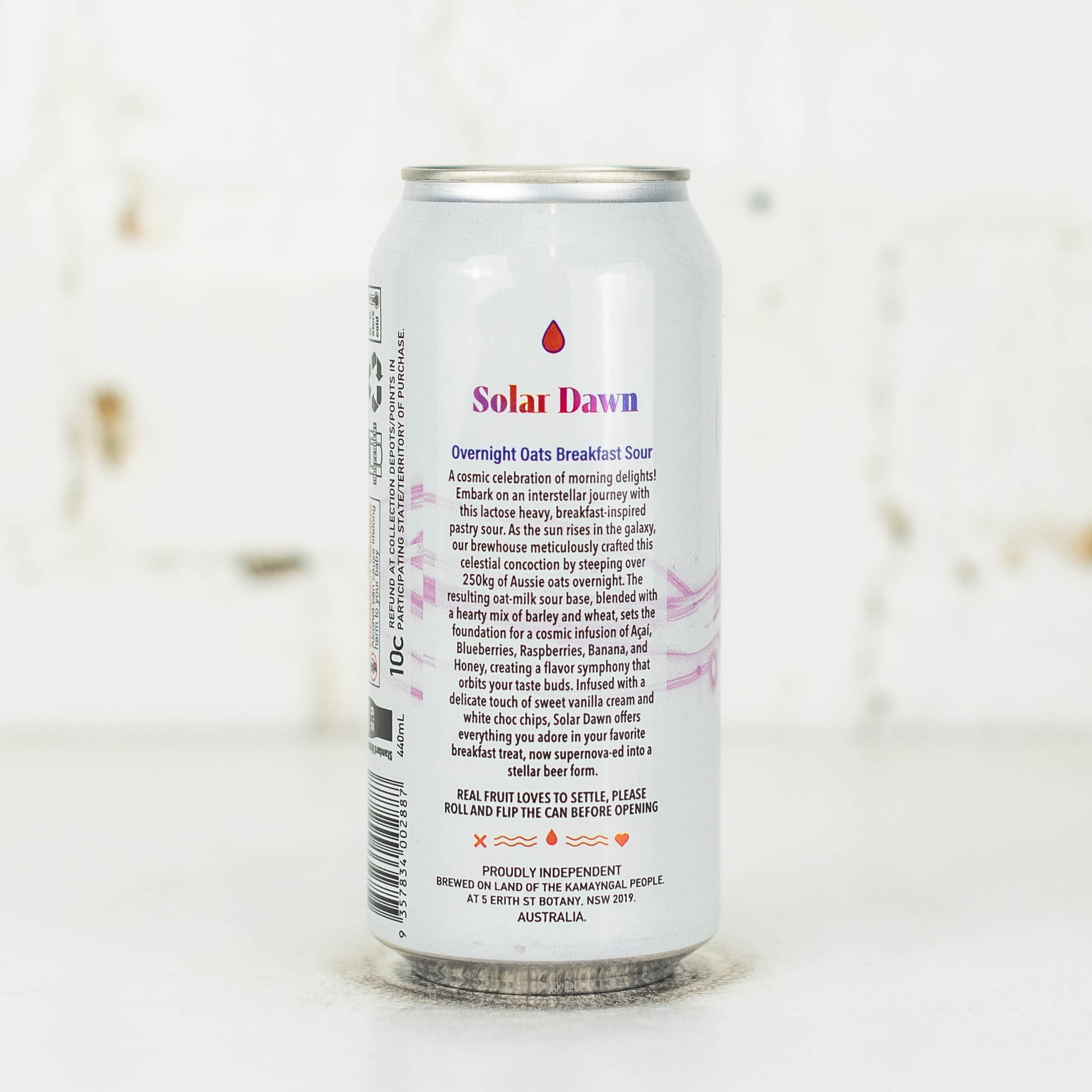 One Drop - Solar Dawn Overnight Oats Breakfast Sour