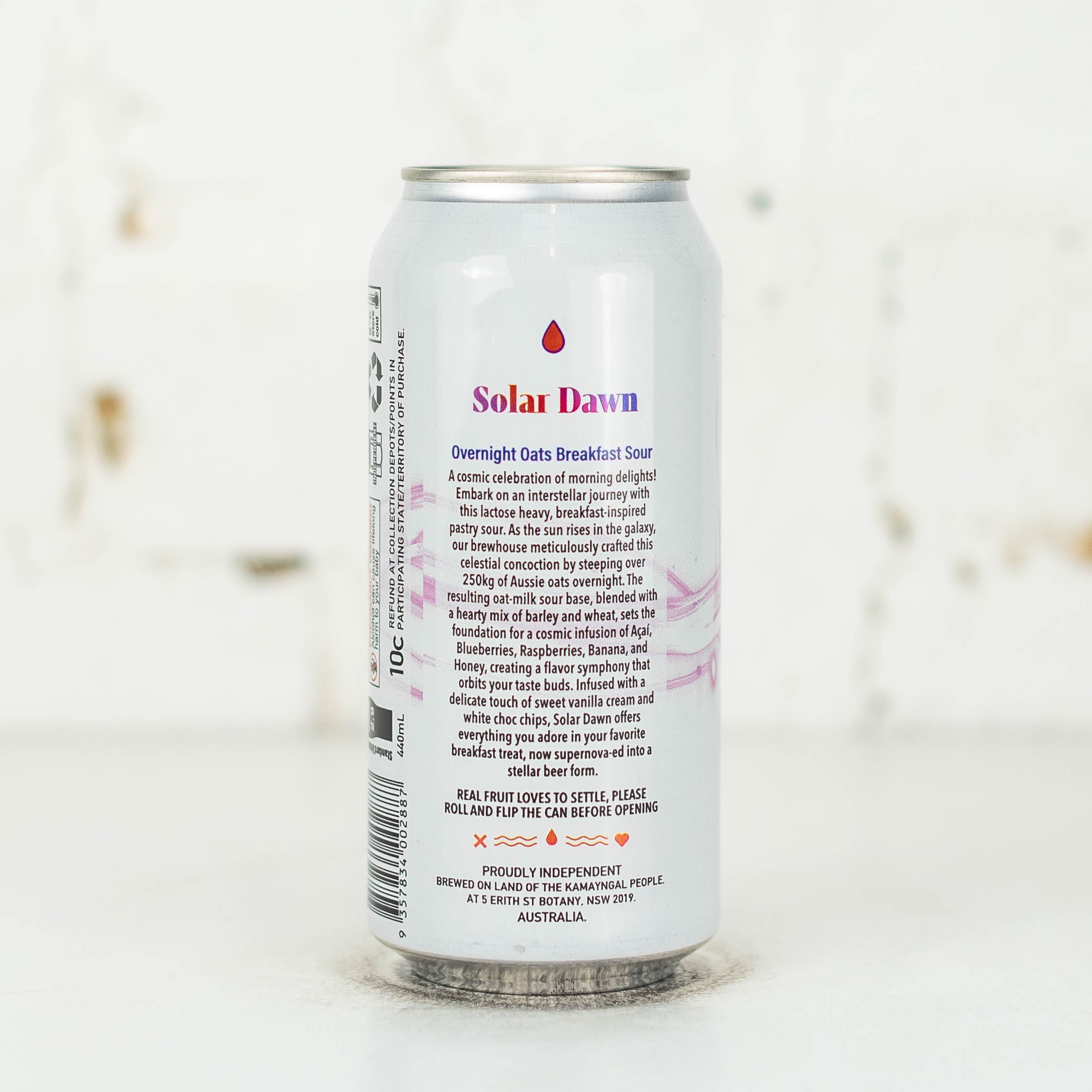 One Drop - Solar Dawn Overnight Oats Breakfast Sour