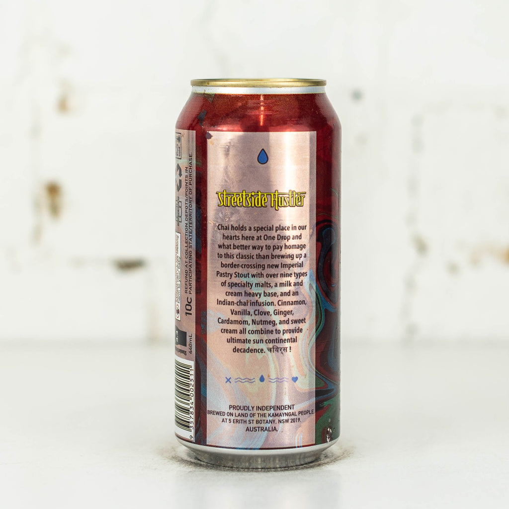 One Drop - Streetside Hustler Chai Latte Stout