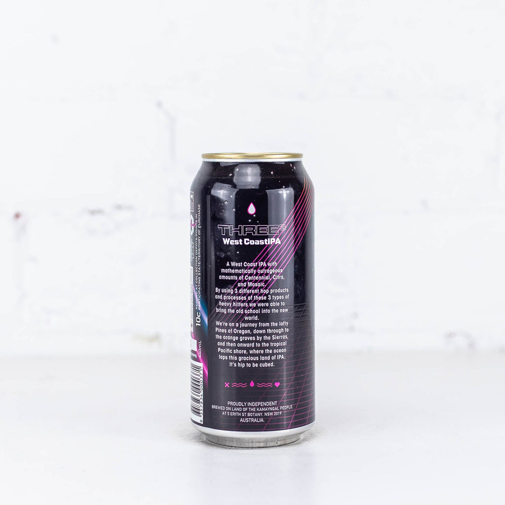 One Drop - Three Cubed West Coast IPA