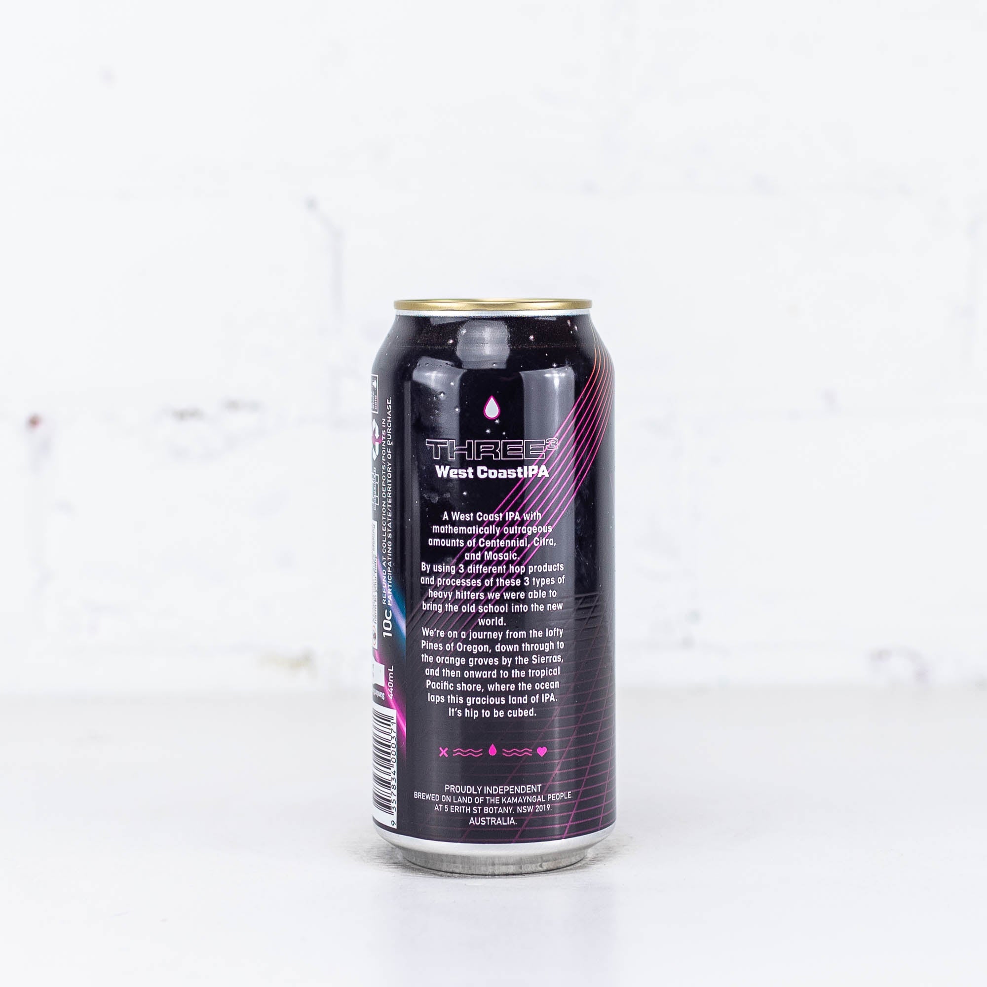 One Drop - Three Cubed West Coast IPA