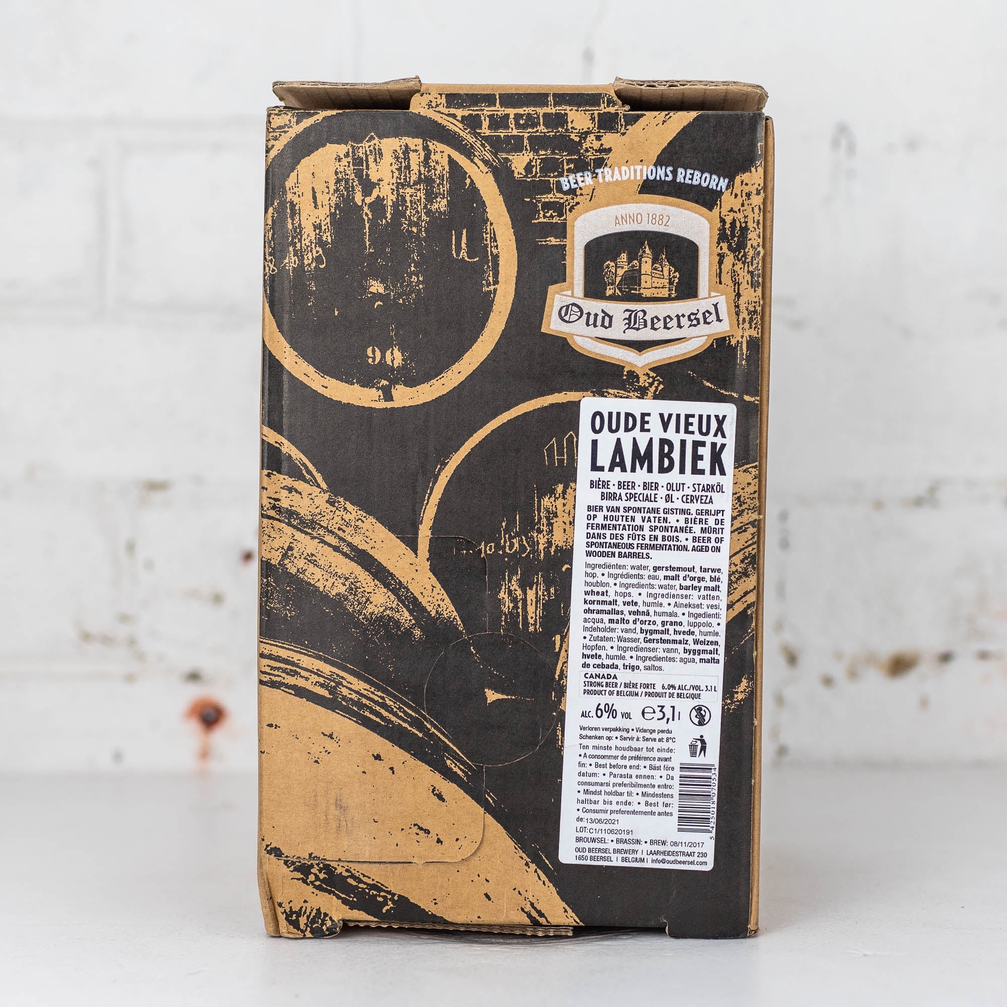 Oud Beersel - Oude Vieux Lambiek 3L Cask
