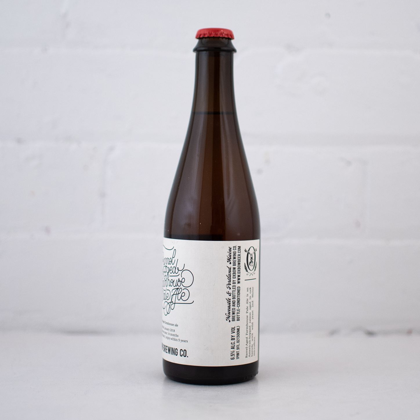 Oxbow Brewing Co. - Barrel Aged Farmhouse Pale Ale 500ml
