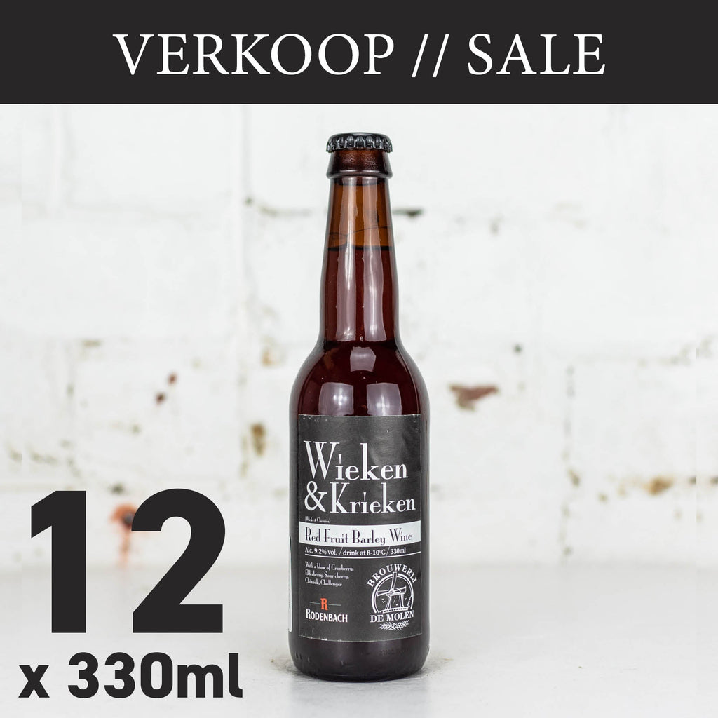 De Molen x Rodenbach 'Wieken & Krieken' Red Fruit Barley Wine 330ml SALE