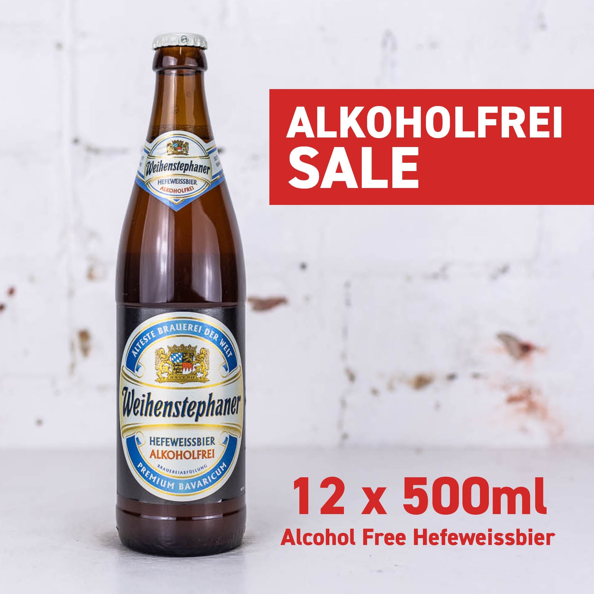 Weihenstephan - Alcohol Free Hefe Weissbier SALE 12 Pack