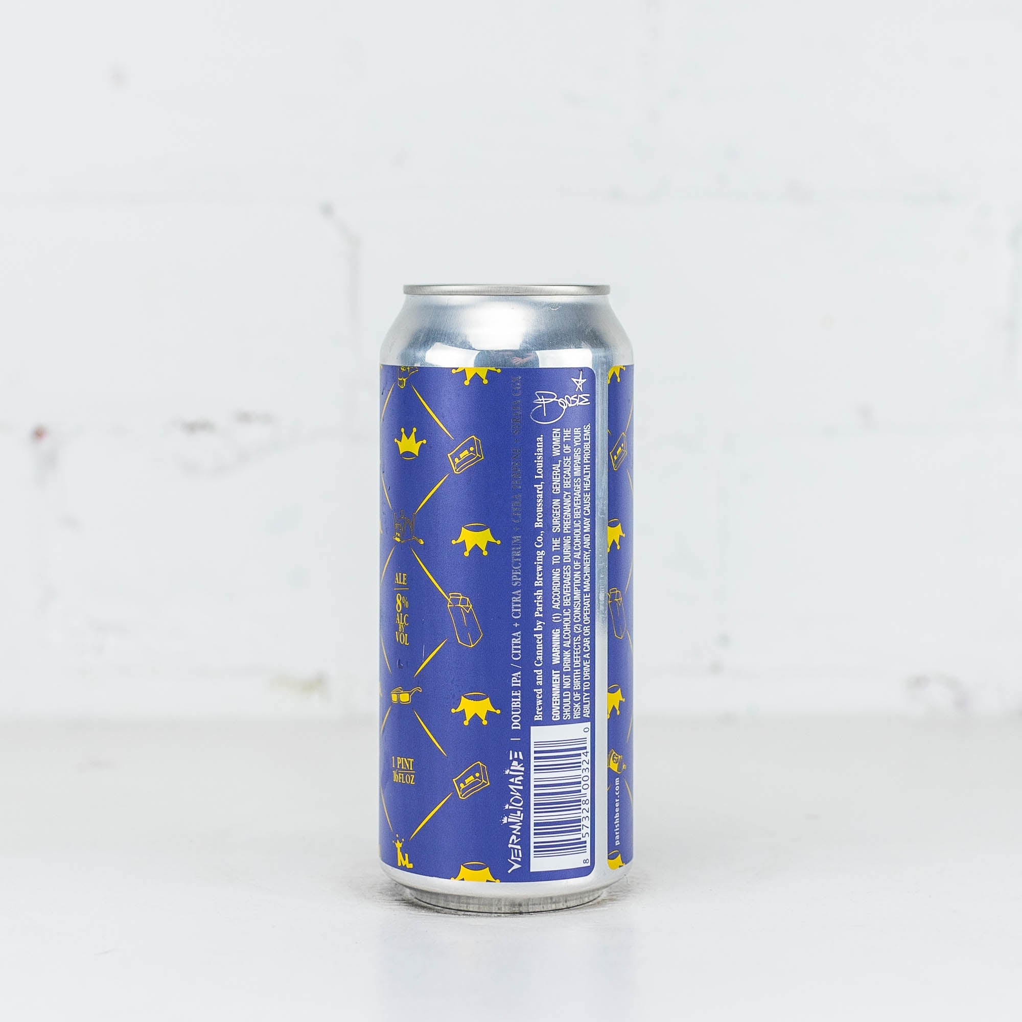Parish - Vermillionaire Double NEIPA