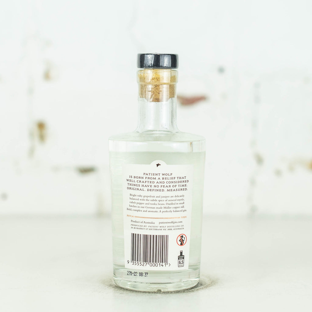 Patient Wolf - Melbourne Dry Gin 200ml