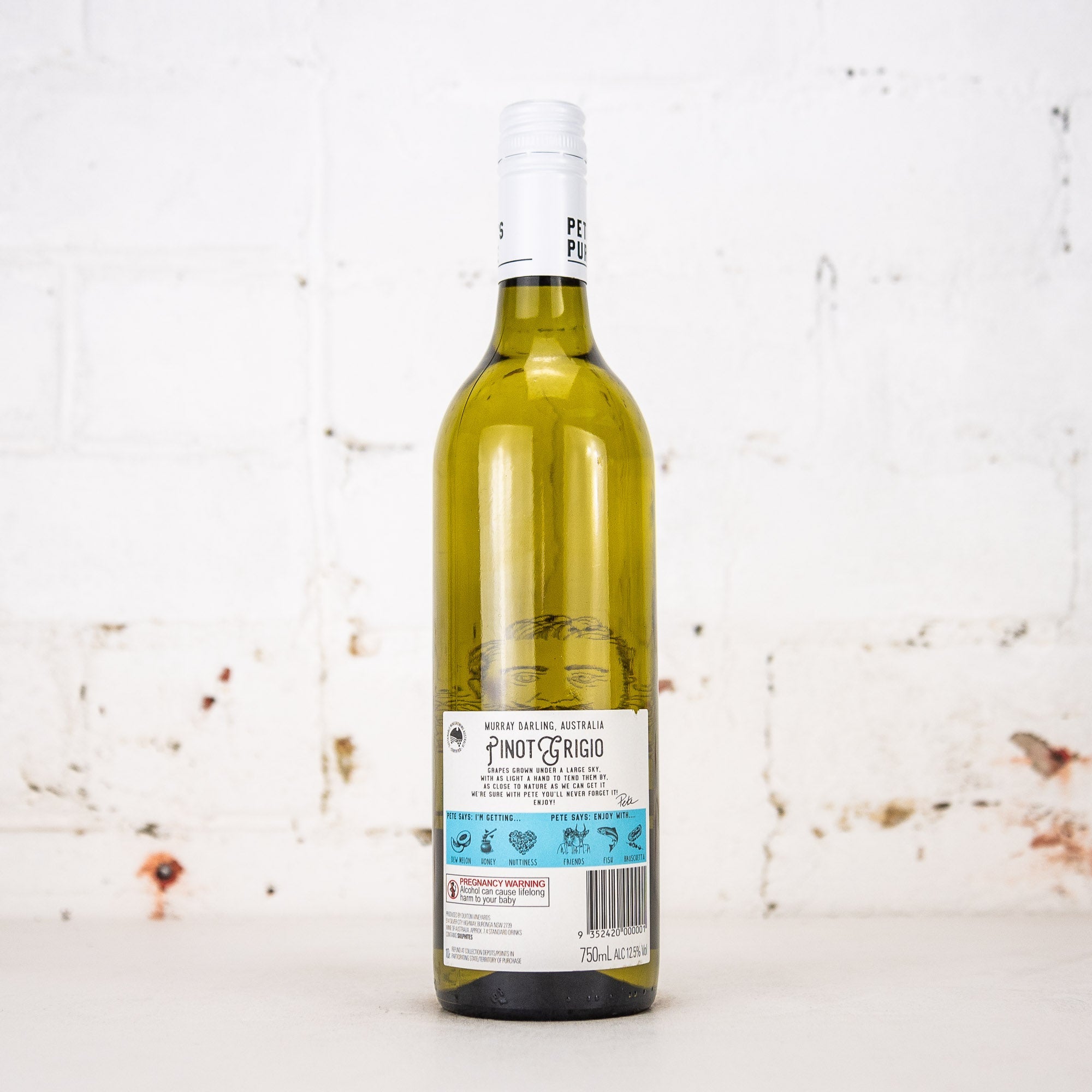Pete's Pure - Pinot Grigio 750ml
