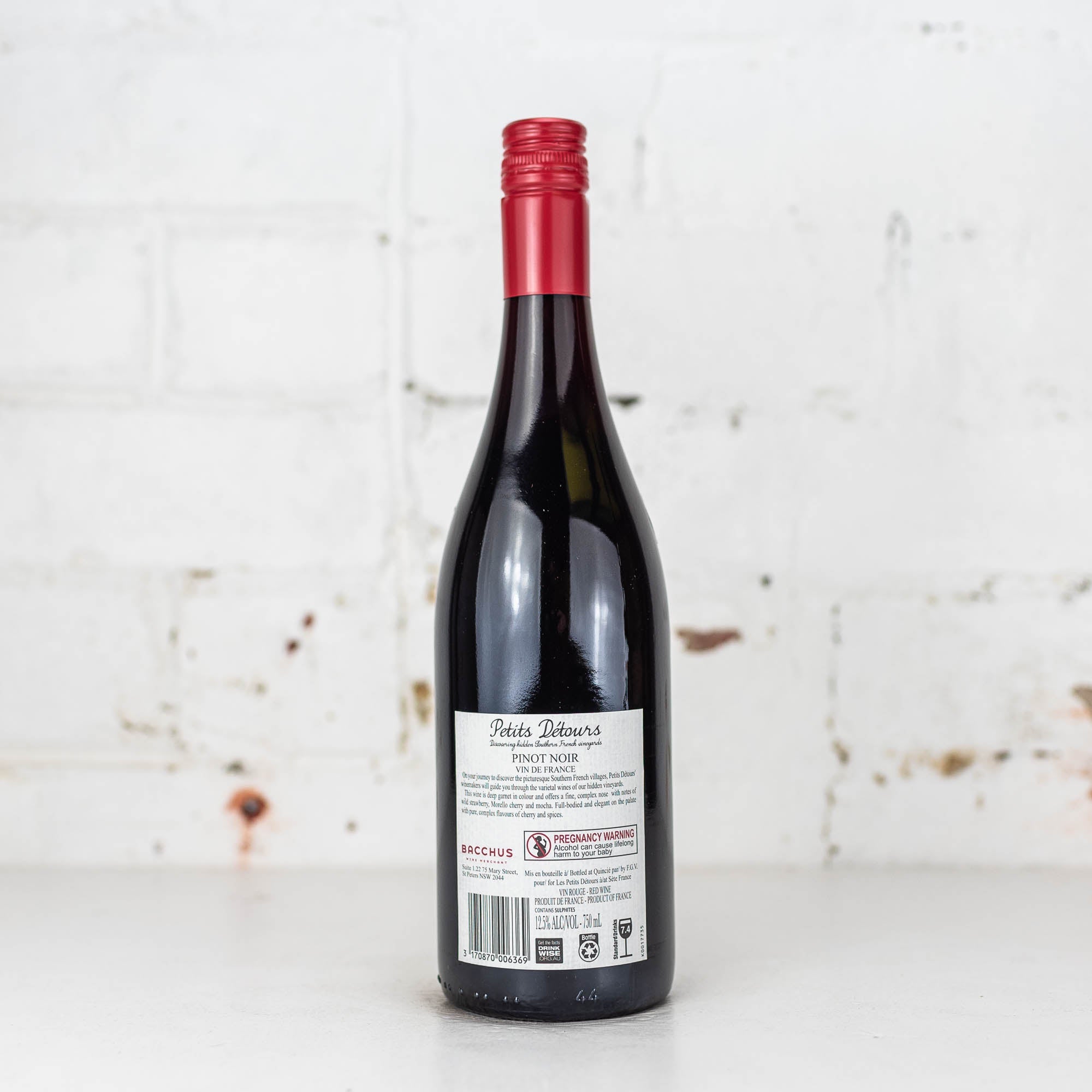 Petits Detours - Pinot Noir 2022 750ml