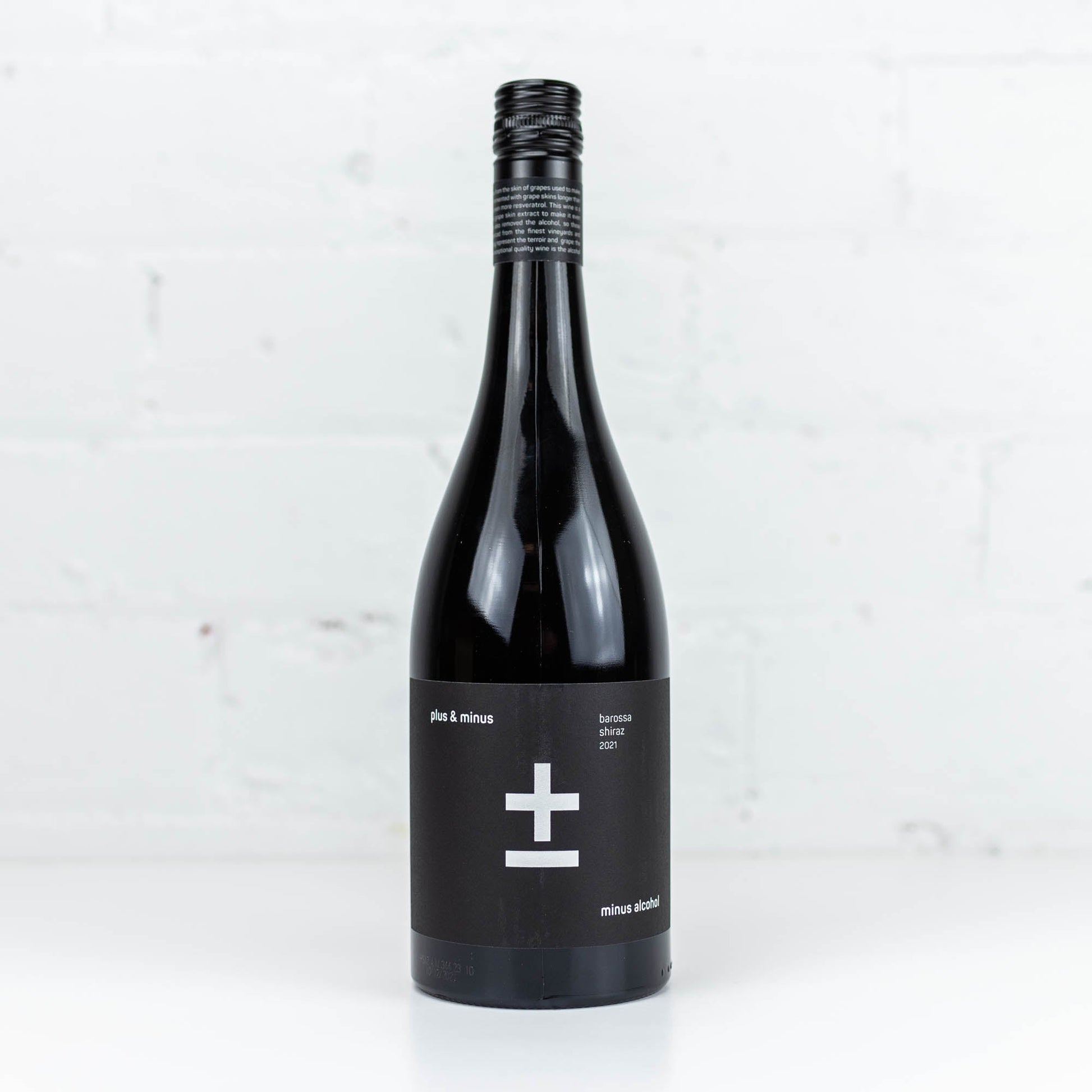 Plus & Minus - Barossa Shiraz 2021 750ml