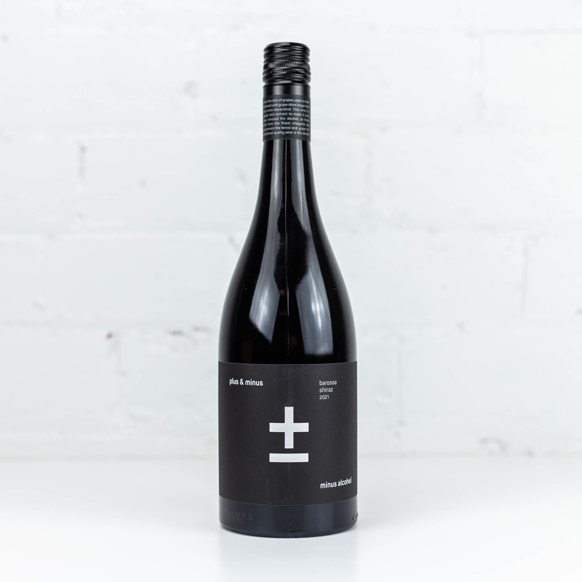Plus & Minus - Barossa Shiraz 2021 750ml