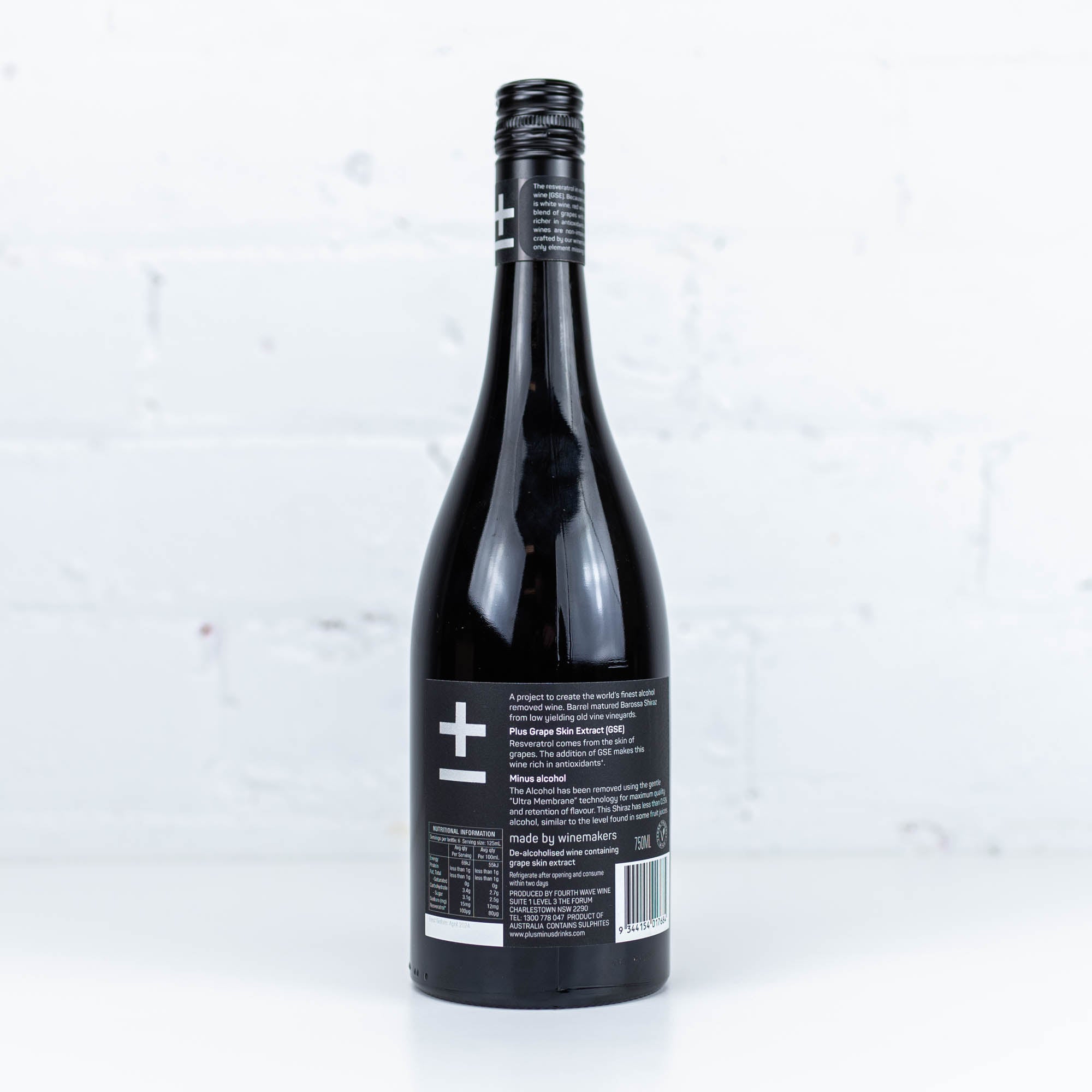 Plus & Minus - Barossa Shiraz 2021 750ml