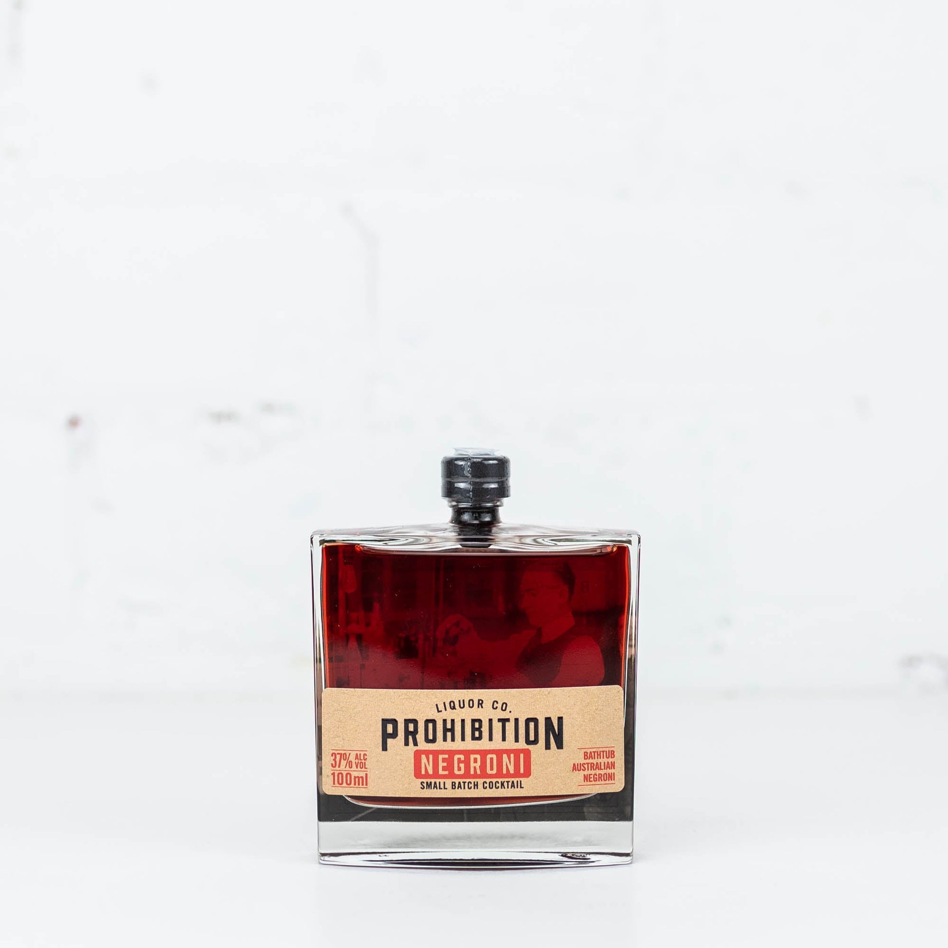 Prohibition Gin - Bathtub Cut Negroni Flask 100ml