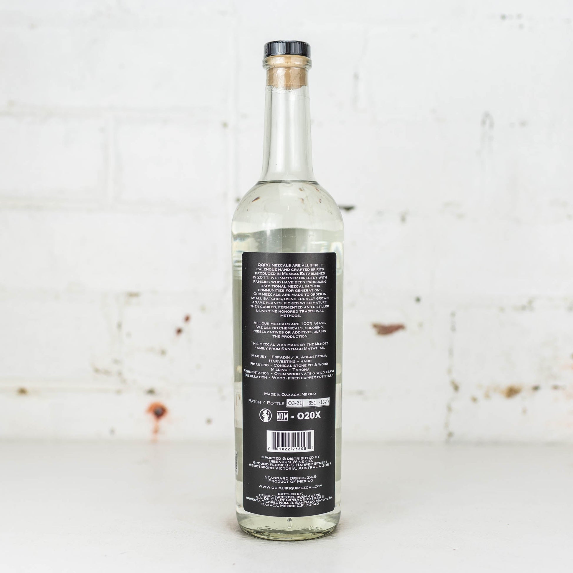 QuiQuiRiQui - Mezcal Espadin 700ml