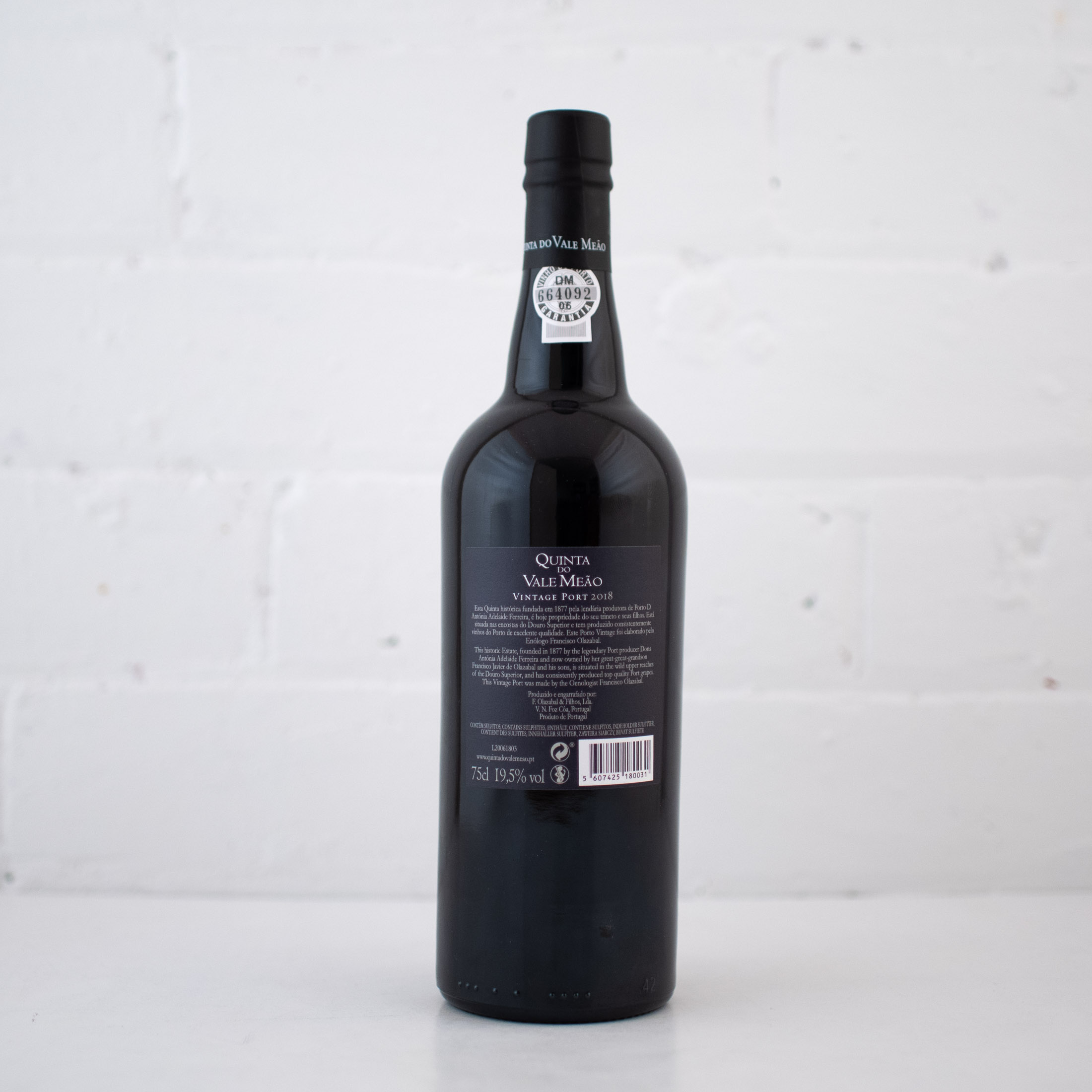 Quinta Do Vale Meao - Vintage Port 2018 750ml