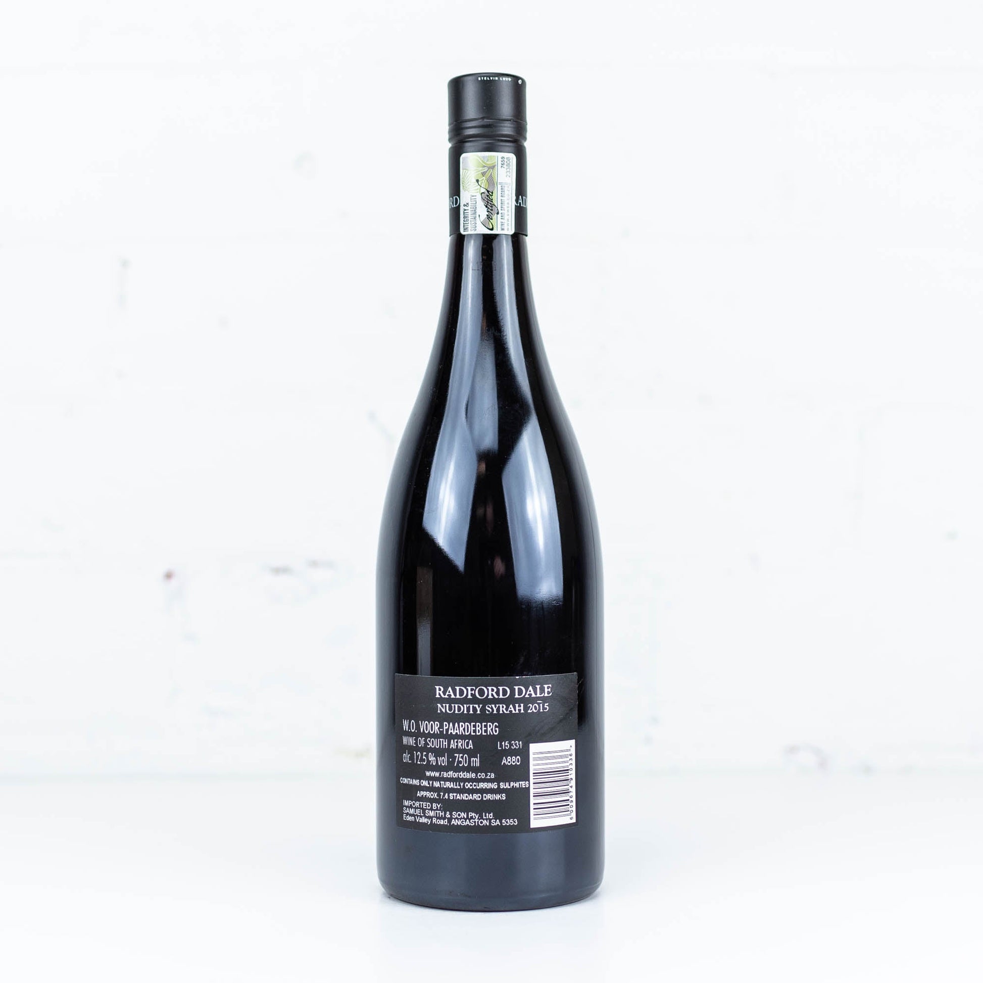 Radford Dale - Nudity Syrah 2015 750ml