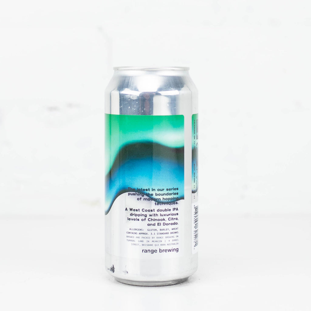 Range - Double Dripping in Green Chinook, Citra & El Dorado WC IPA