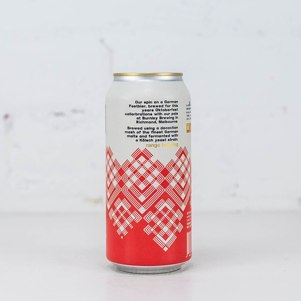 Range x Burnley 'Festbier'