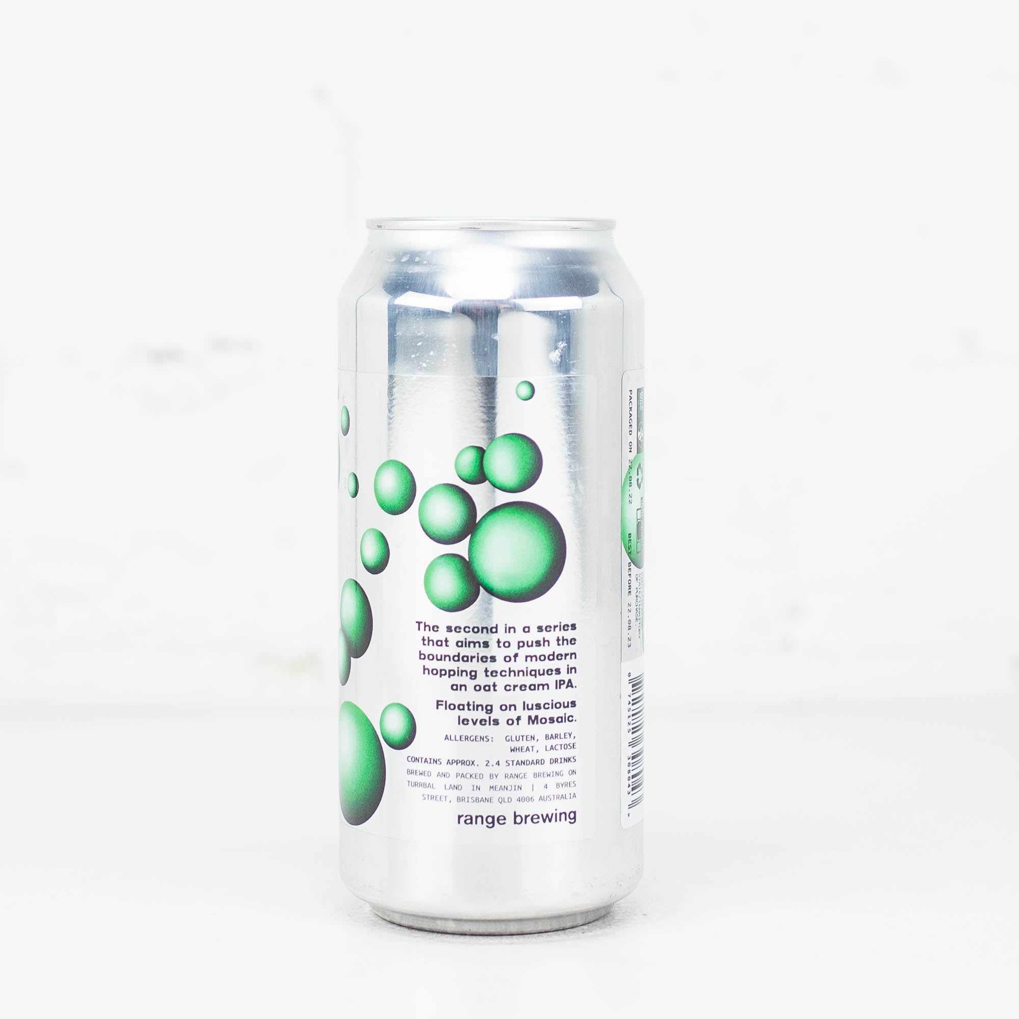 Range - Floating on Green Mosaic Oat Cream IPA