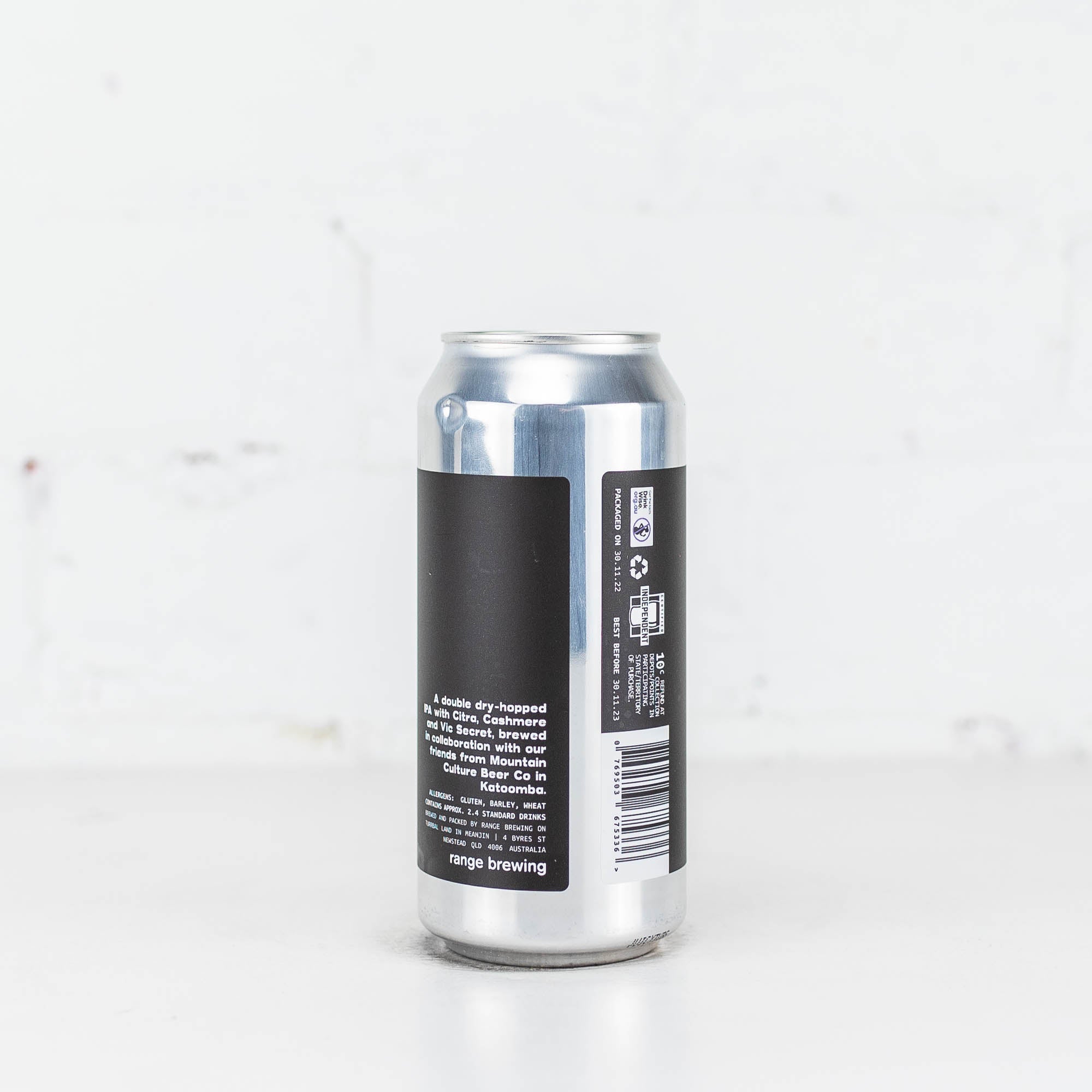 Range x Mountain Culture 'Take a Hike' DDH IPA