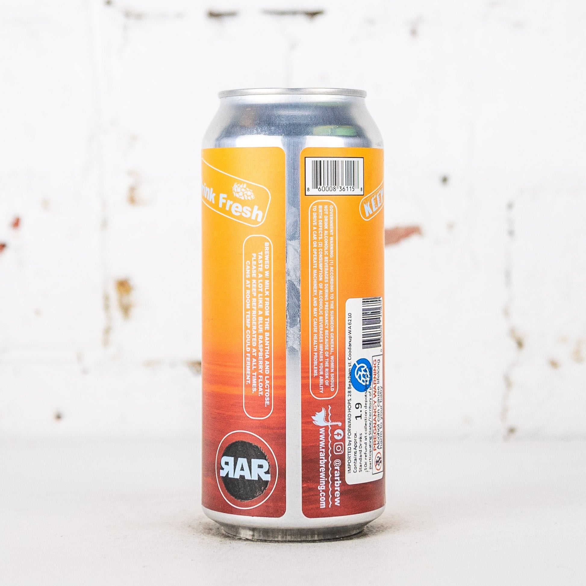 RaR - Out of Order: Blue Milk Smoothie Sour